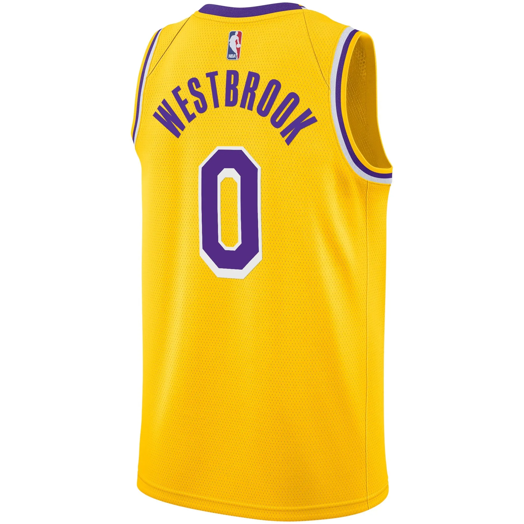 Russell Westbrook Los Angeles Lakers  2020/21 Swingman Player Jersey Gold - Icon Edition