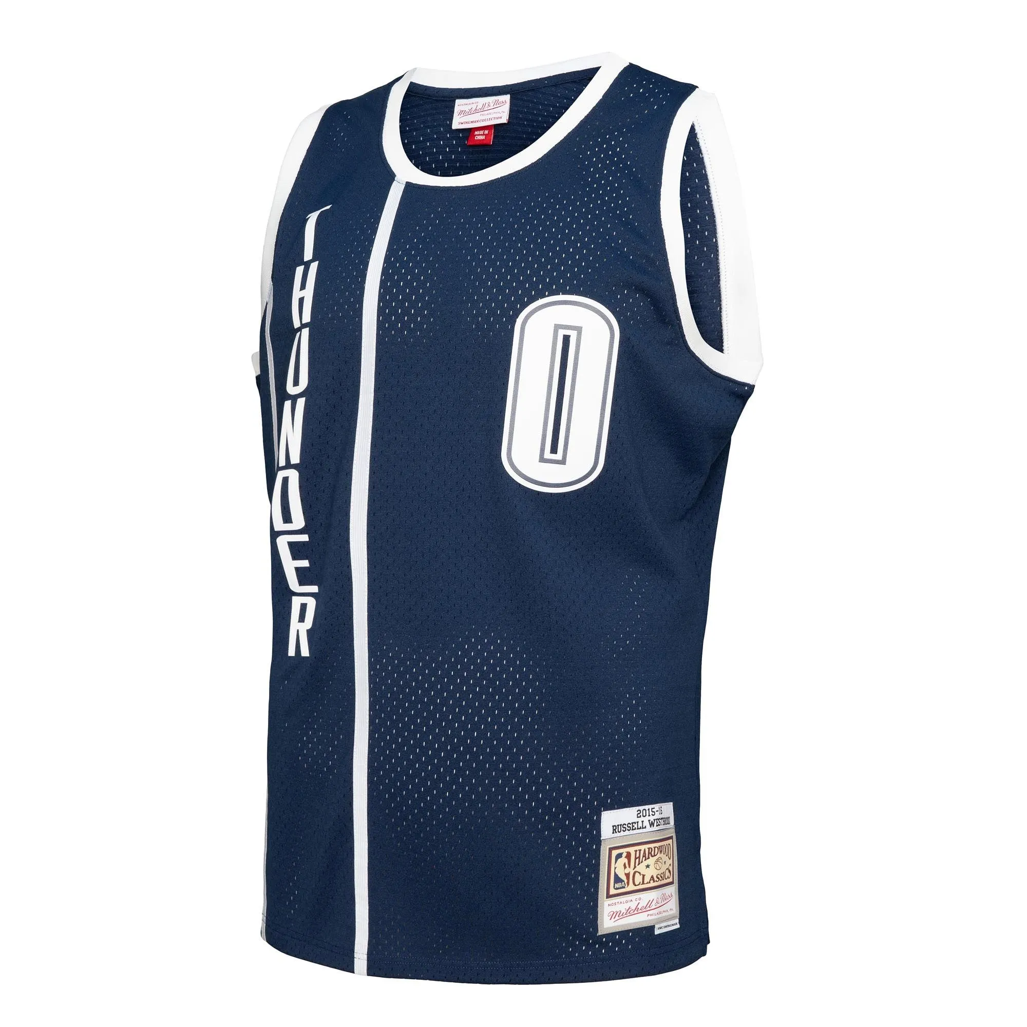 Russell Westbrook Oklahoma City Thunder Mitchell & Ness 2015/16 Swingman Jersey - Blue