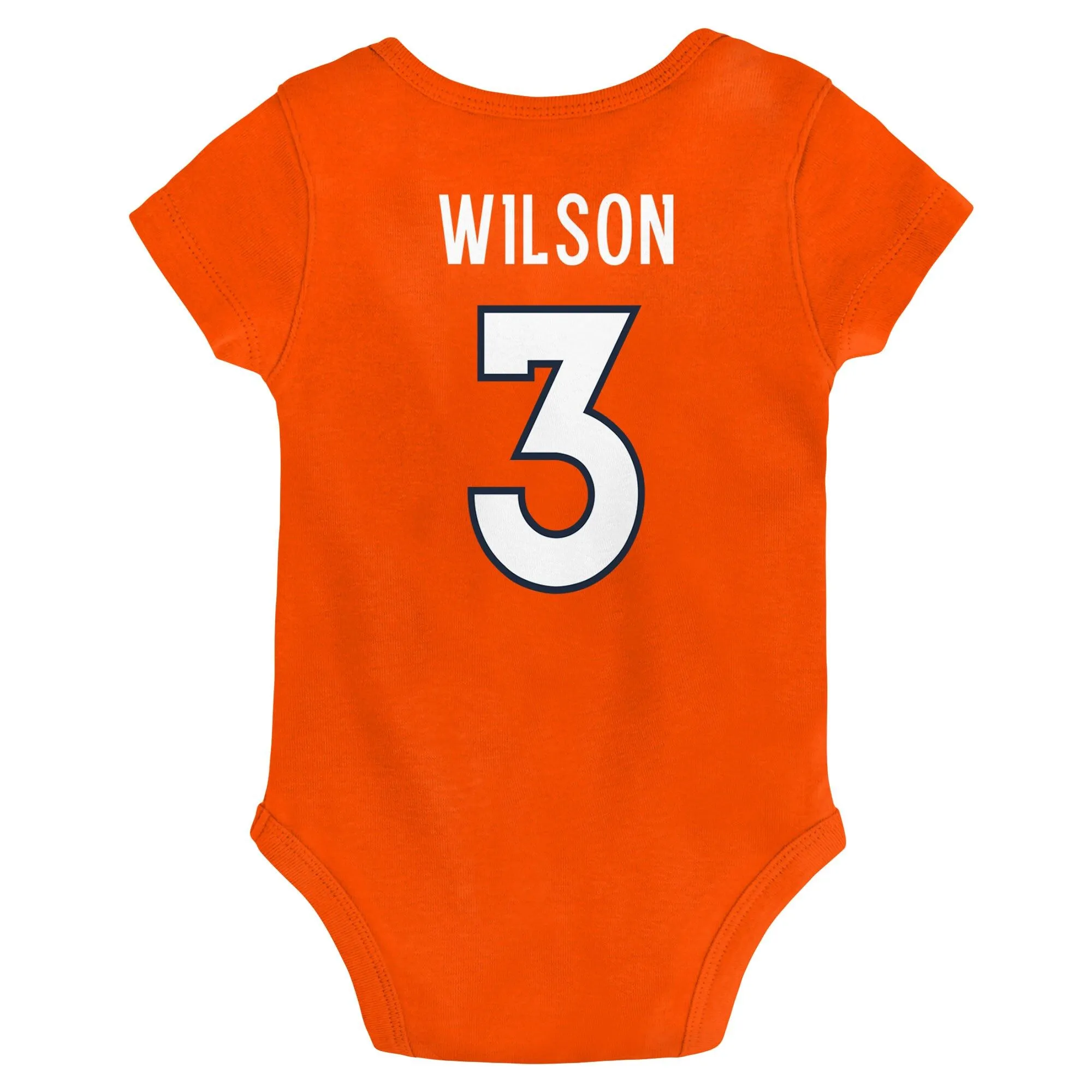 Russell Wilson Denver Broncos Newborn & Infant Team Player Bodysuit - Orange