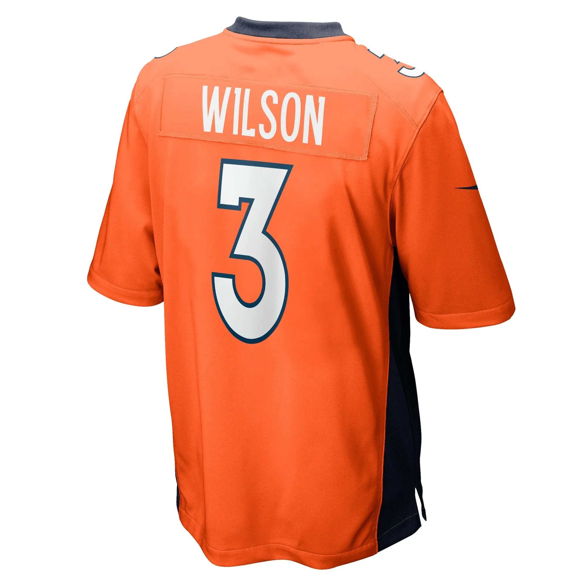 Russell Wilson Denver Broncos  Game Jersey - Orange