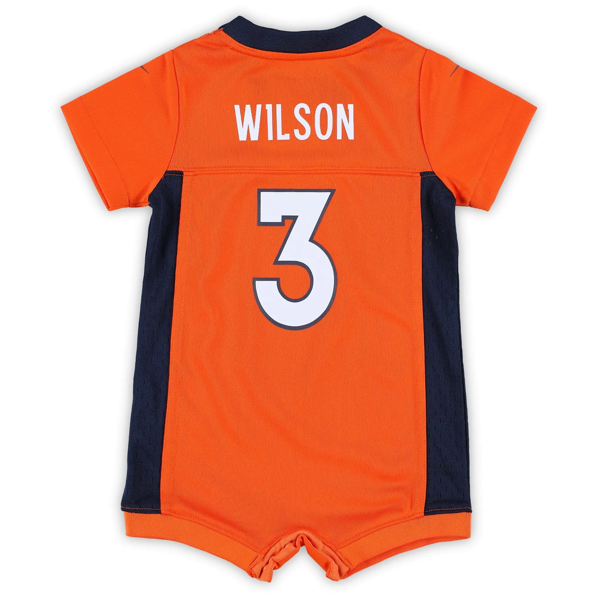 Russell Wilson Denver Broncos  Newborn & Infant Game Romper Jersey - Orange