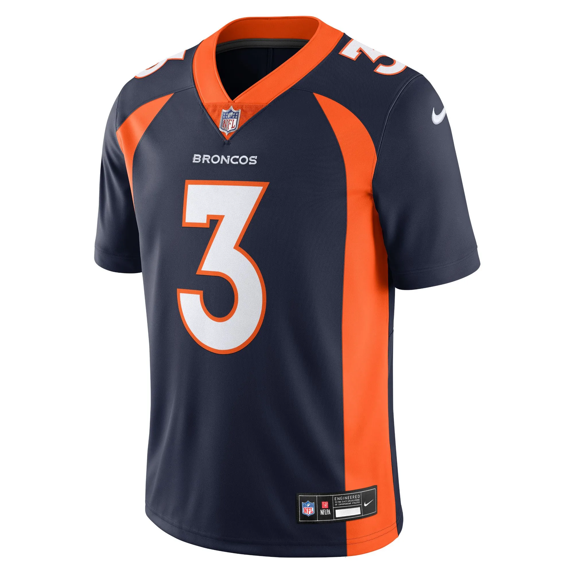 Russell Wilson Denver Broncos   Vapor Untouchable Limited Jersey - Navy