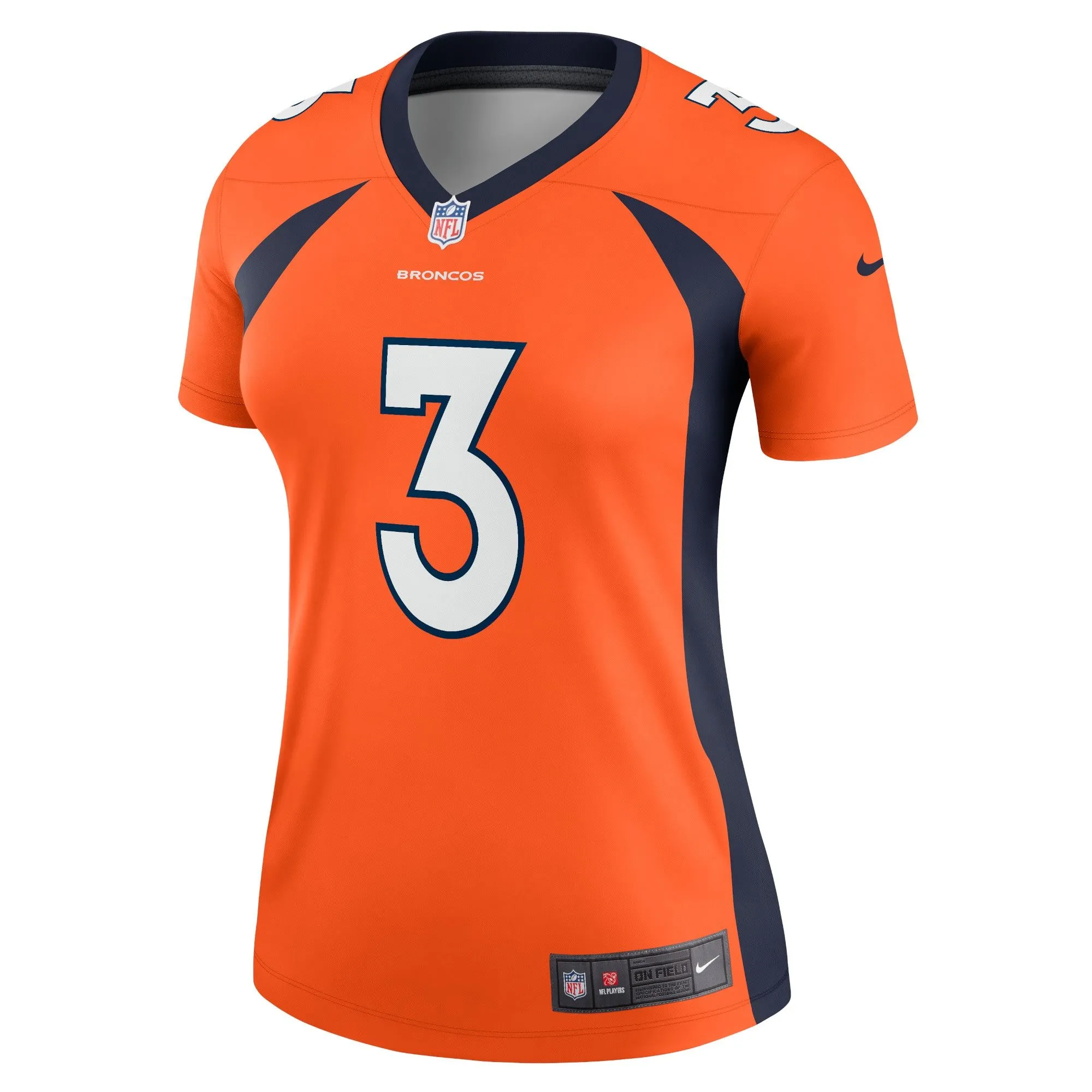 Russell Wilson Denver Broncos  Women's Alternate Legend Jersey - Orange