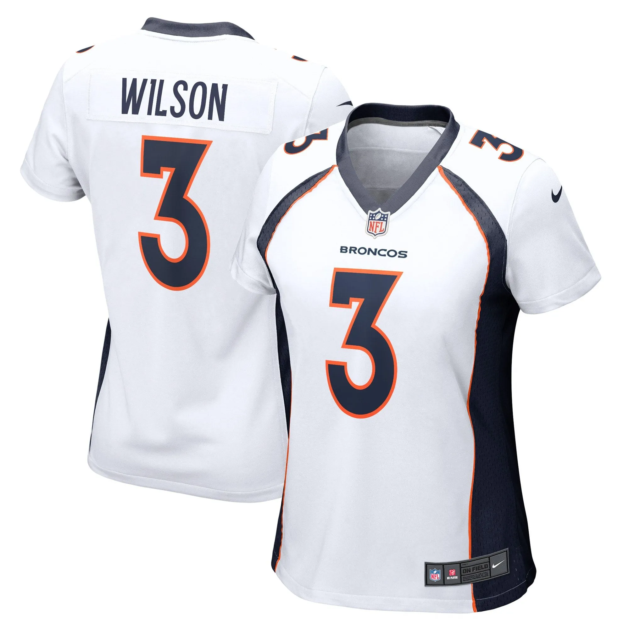 Russell Wilson Denver Broncos  Women's Player Jersey - White