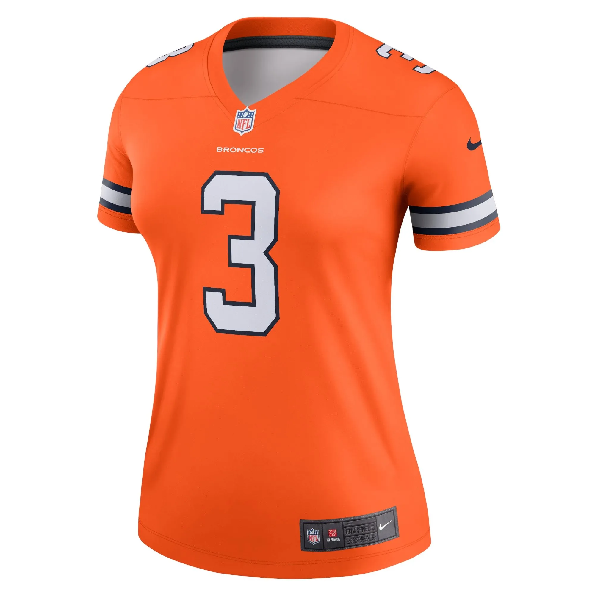 Russell Wilson Denver Broncos  Women's Team Alternate Legend Jersey - Orange