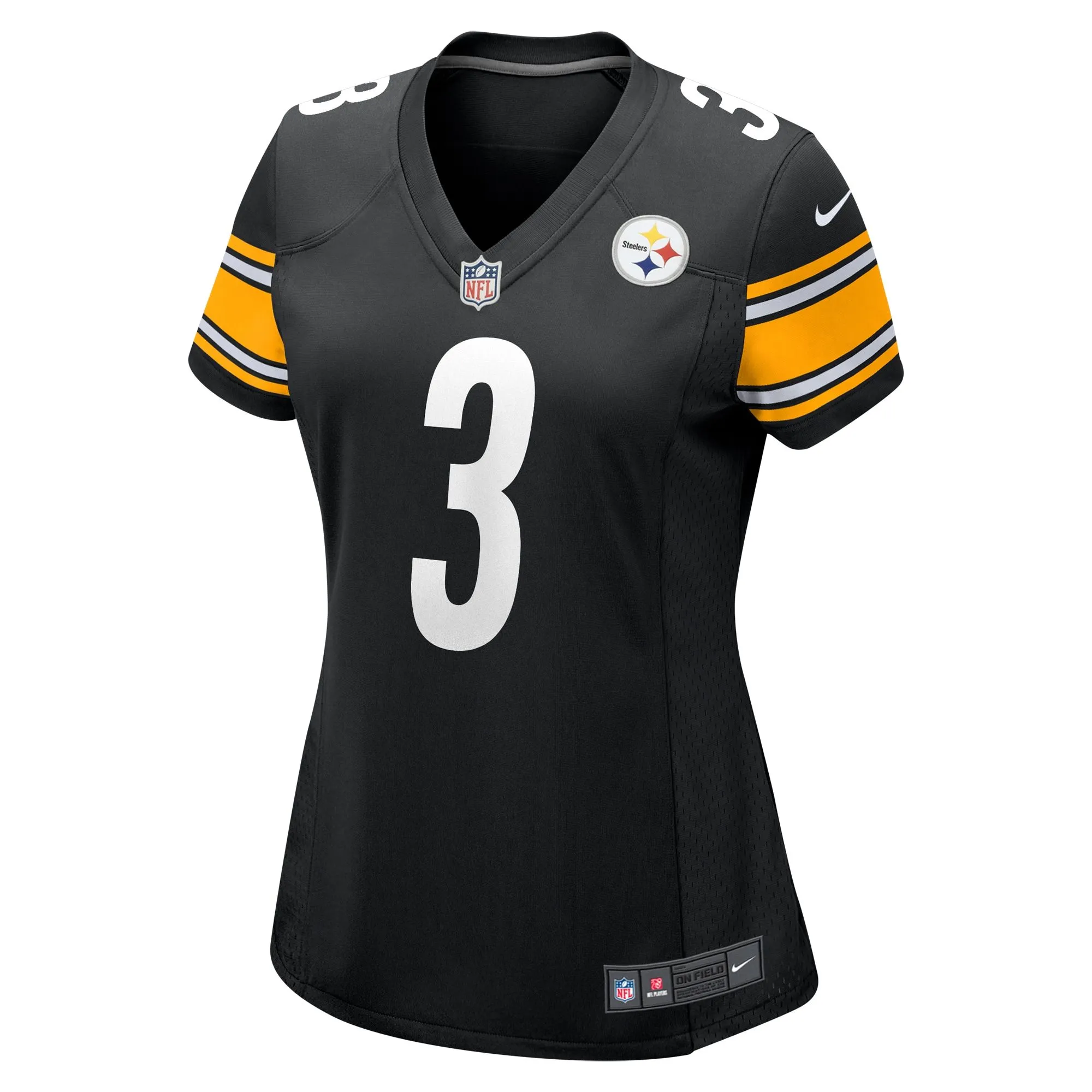 Russell Wilson Pittsburgh Steelers  Women's  Game Jersey Black