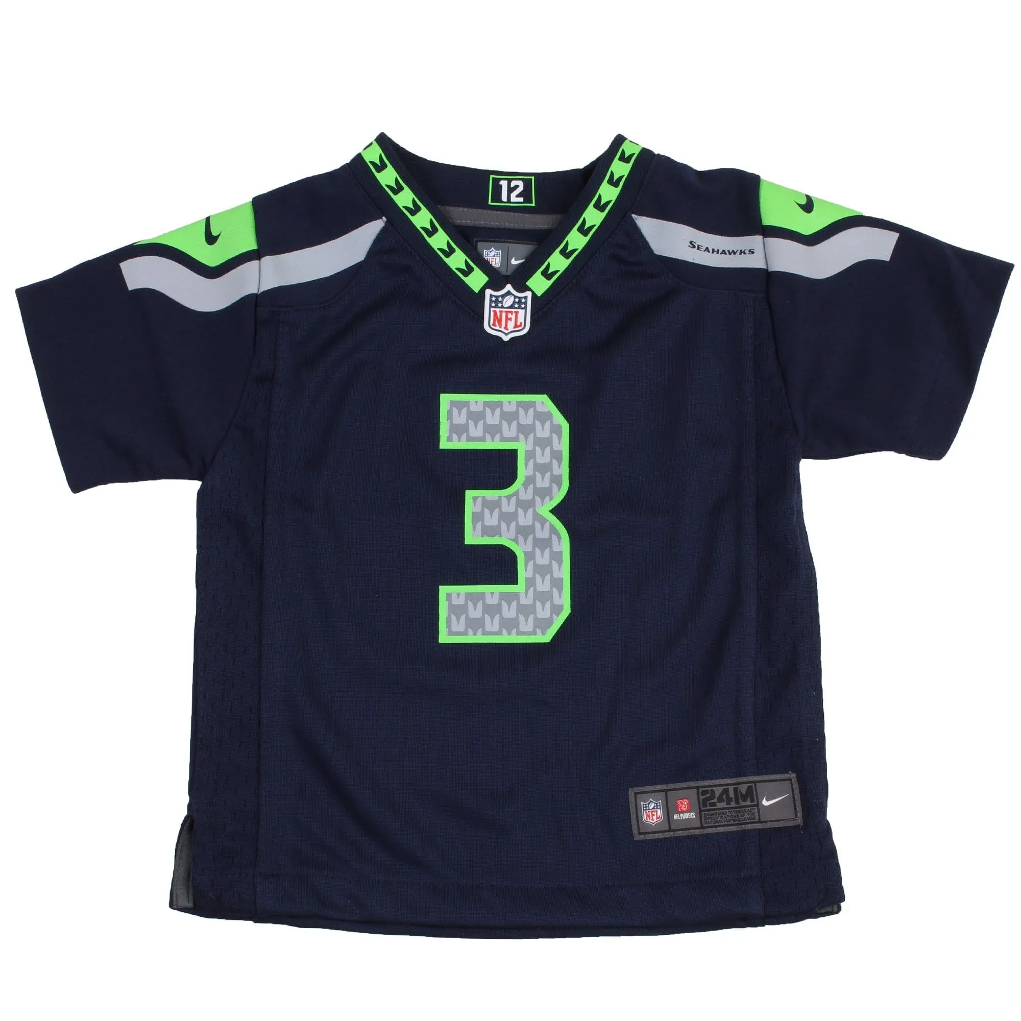 Russell Wilson Seattle Seahawks  Infant Team Color Game Jersey - College Navy