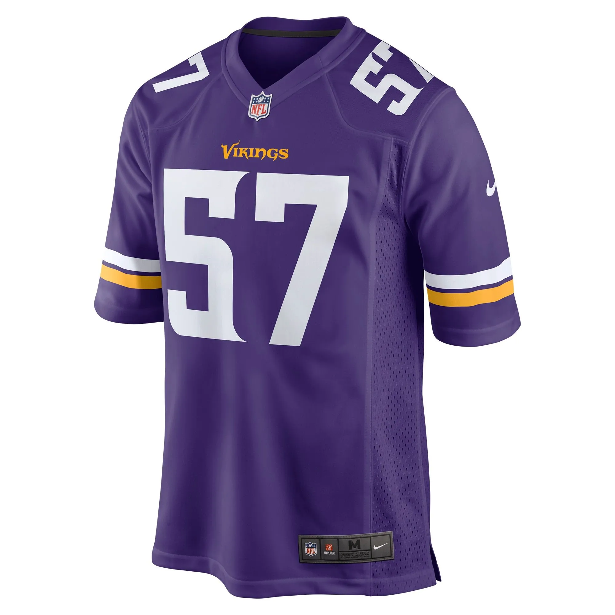 Ryan Connelly Minnesota Vikings  Game Jersey - Purple