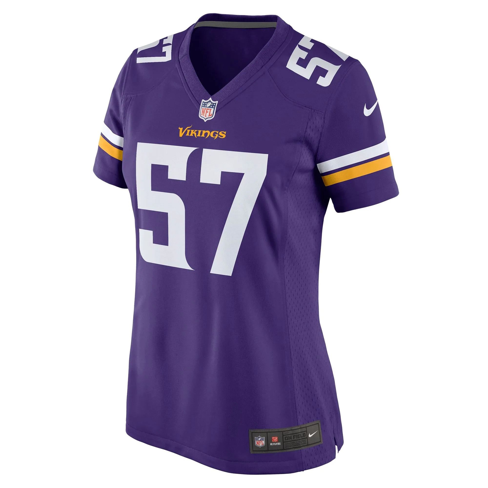 Ryan Connelly Minnesota Vikings  Women's Game Jersey - Purple