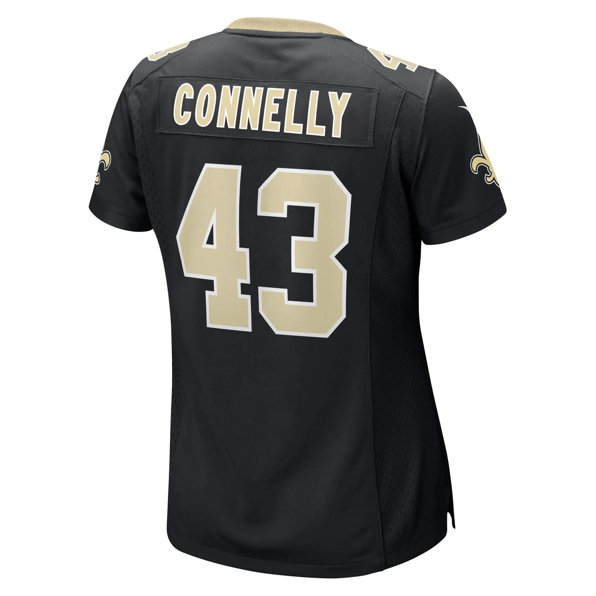 Ryan Connelly New Orleans Saints  Women's Team Game Jersey -  Black