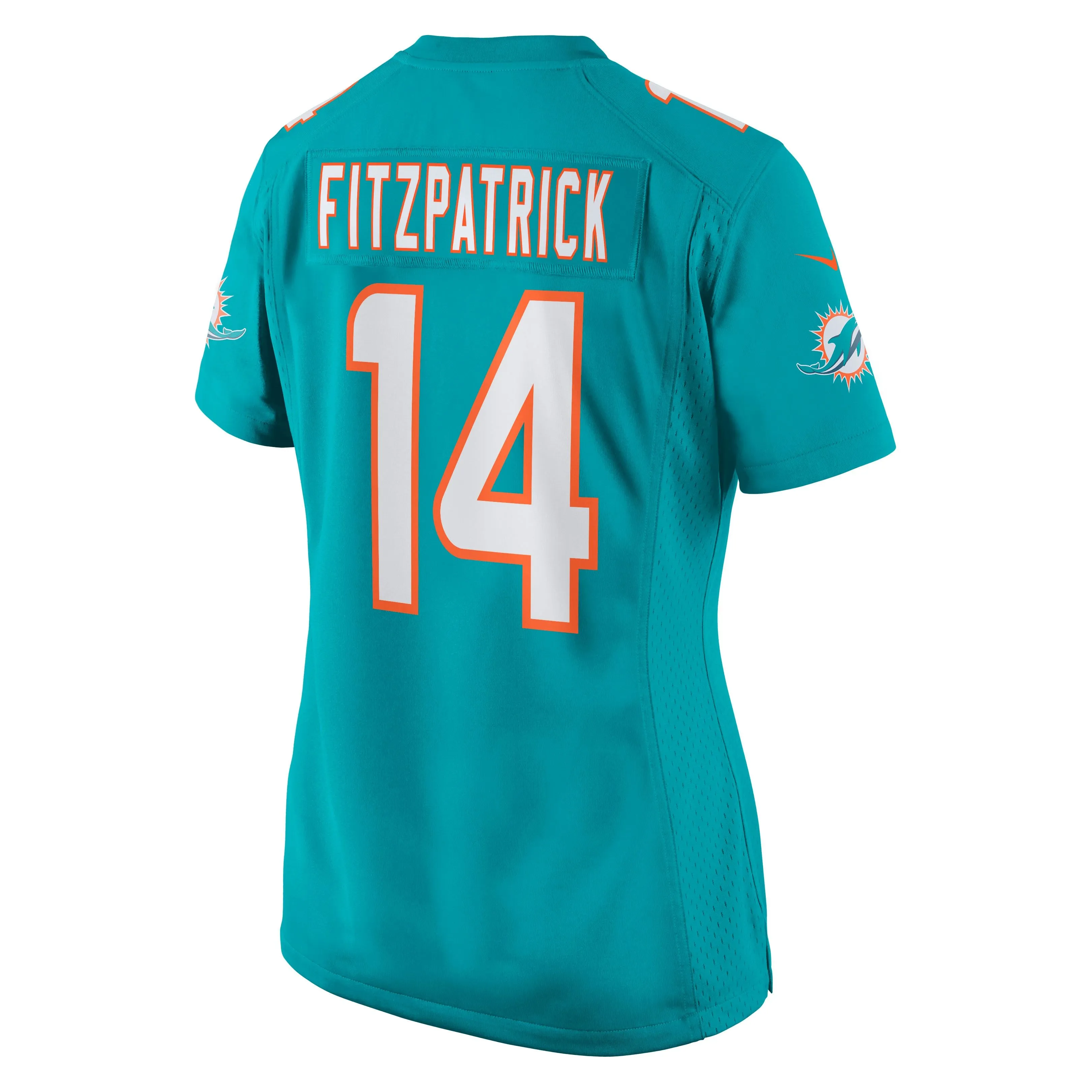 Ryan Fitzpatrick Miami Dolphins  Women's Game Jersey - Aqua