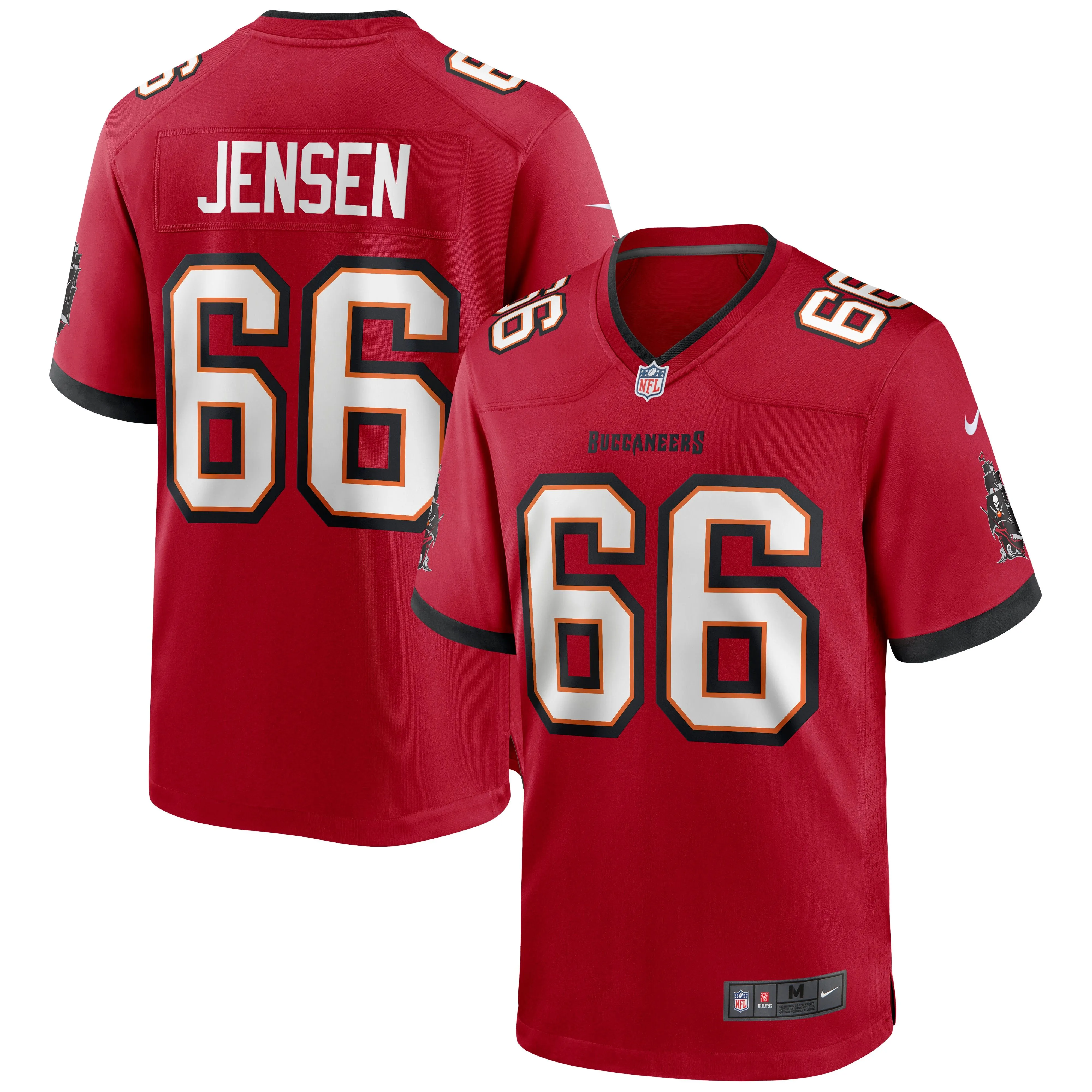 Ryan Jensen Tampa Bay Buccaneers  Game Jersey - Red