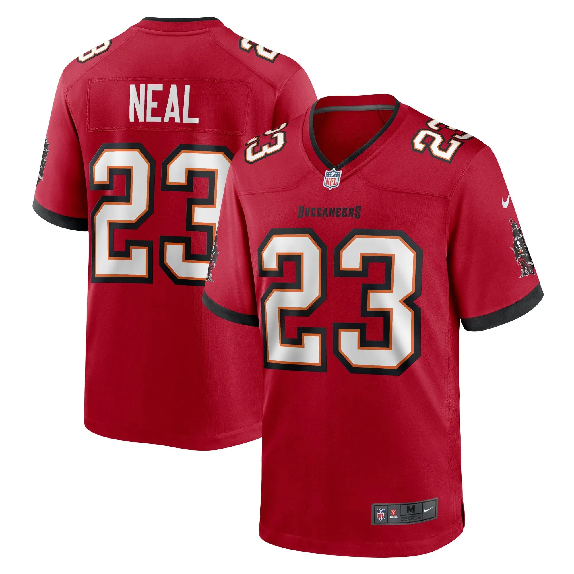 Ryan Neal Tampa Bay Buccaneers   Game Jersey -  Red