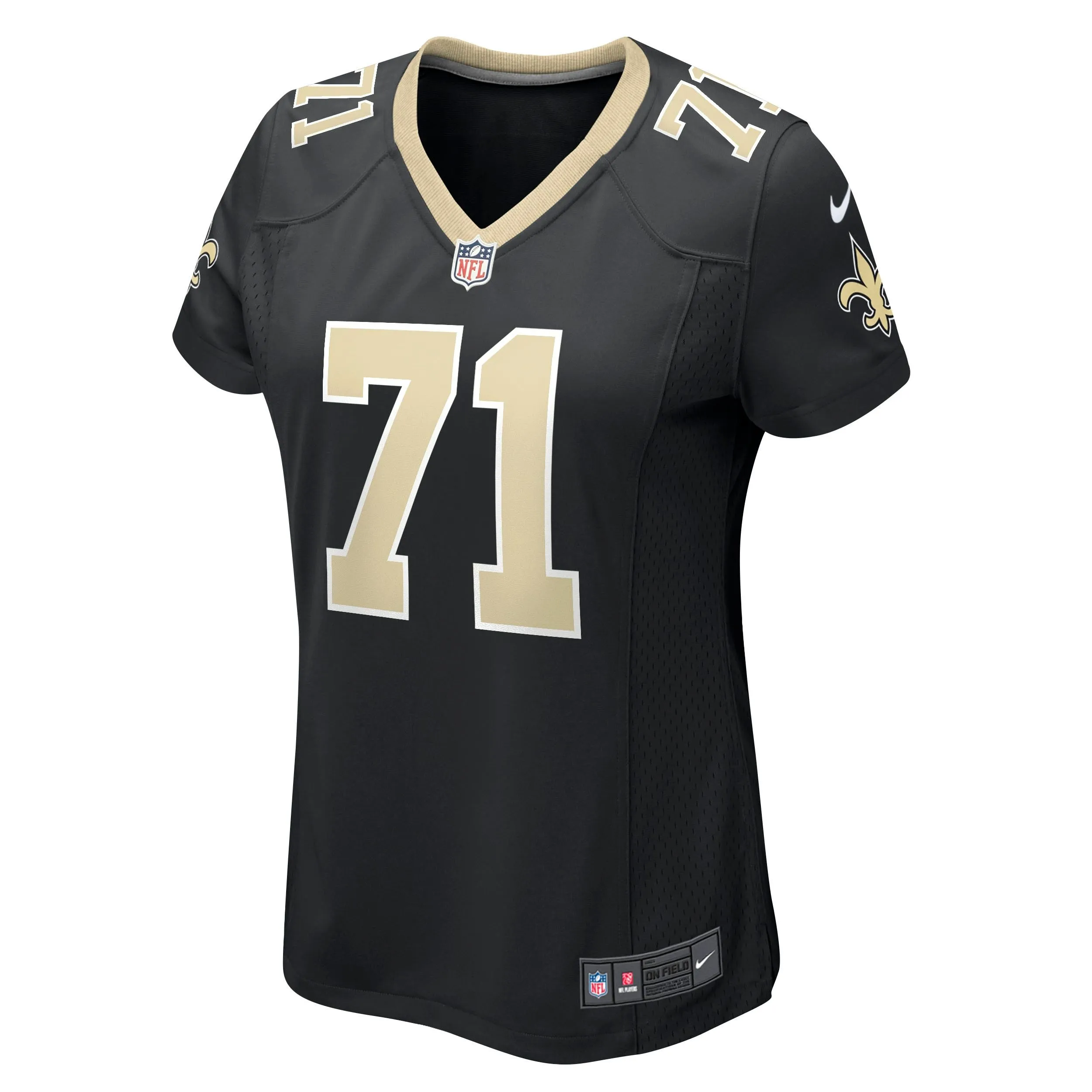 Ryan Ramczyk New Orleans Saints  Women's Game Jersey - Black