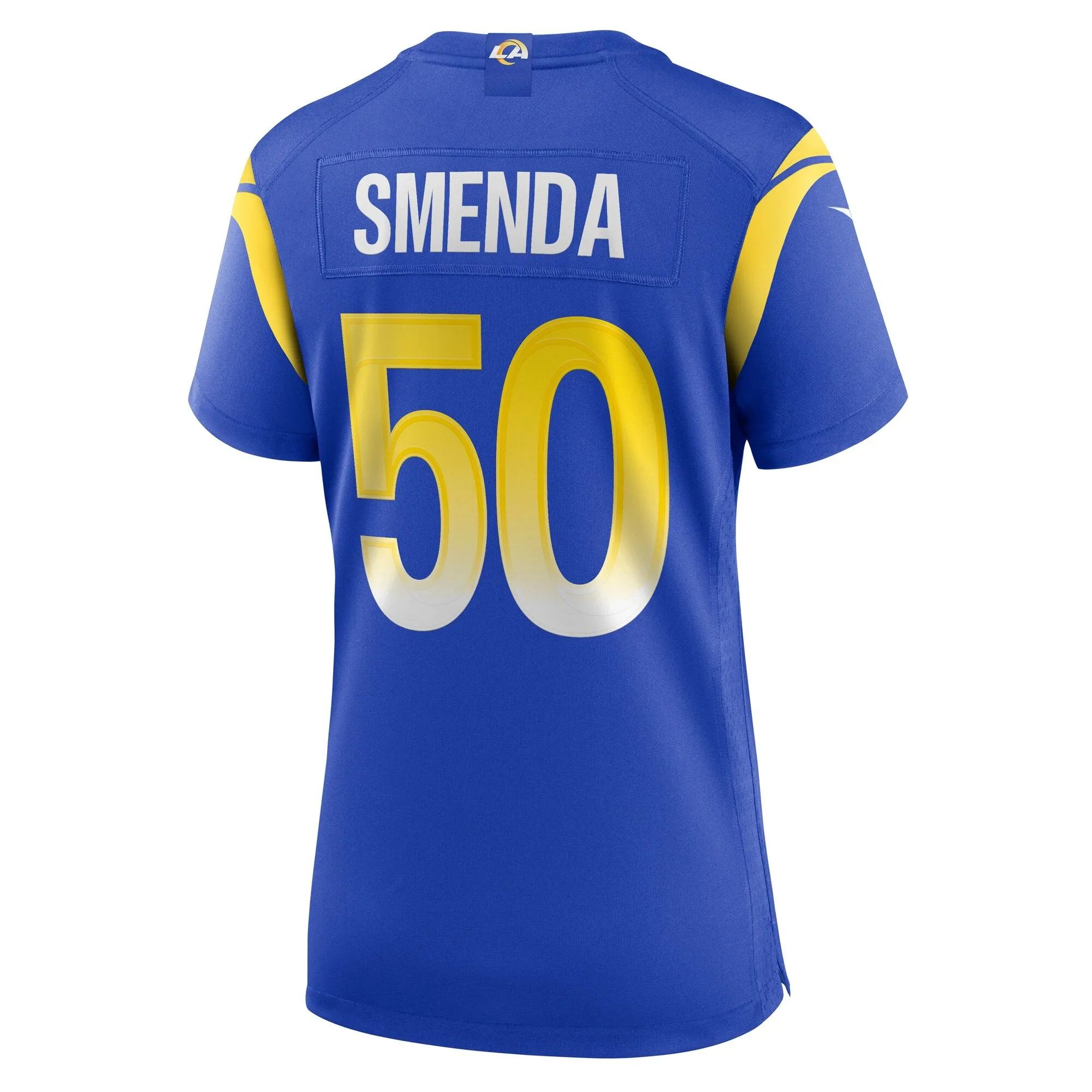 Ryan Smenda Los Angeles Rams  Women's Home Game Jersey - Royal