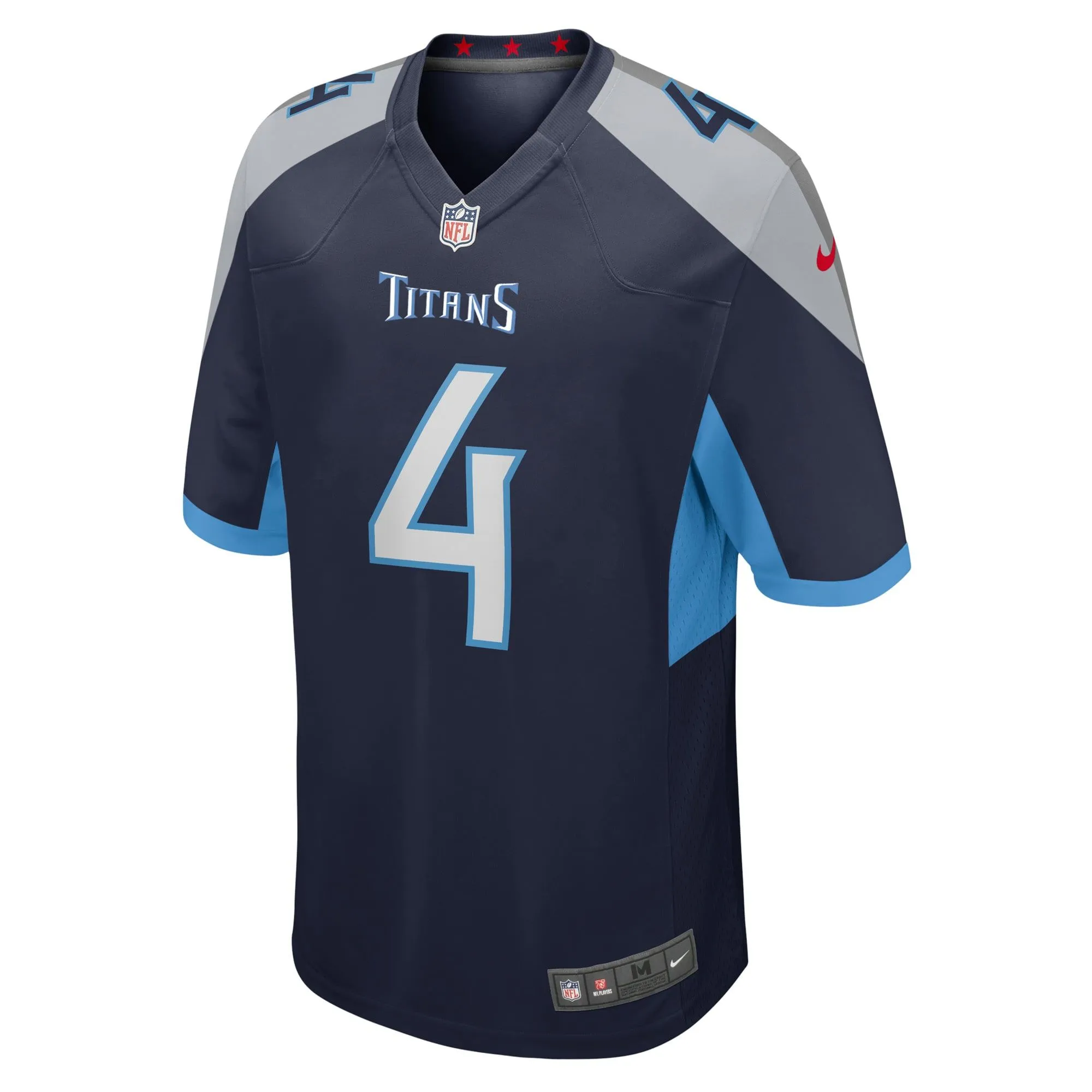 Ryan Stonehouse Tennessee Titans  Game Player Jersey - Navy