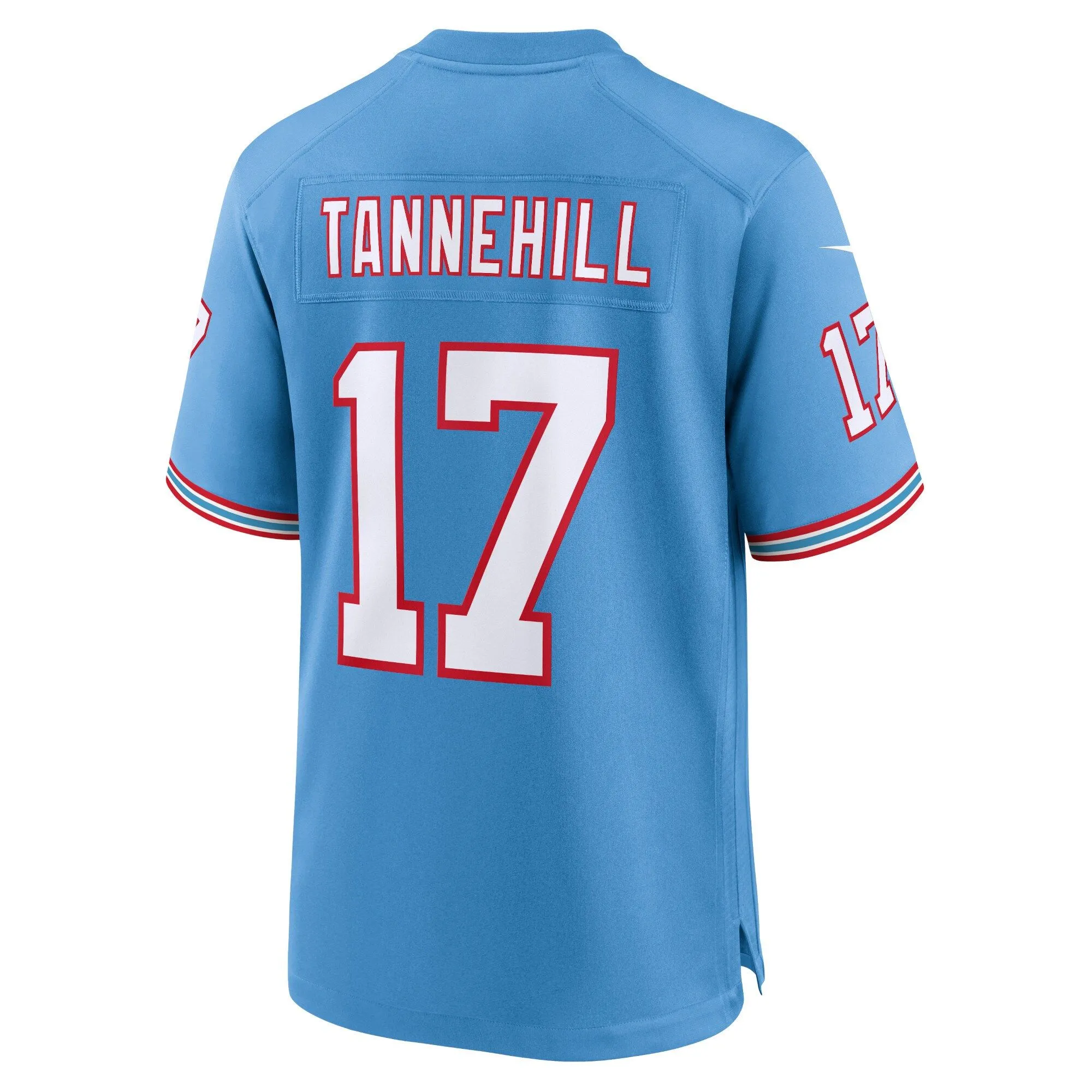 Ryan Tannehill Tennessee Titans  Oilers Throwback Alternate Game Player Jersey - Light Blue