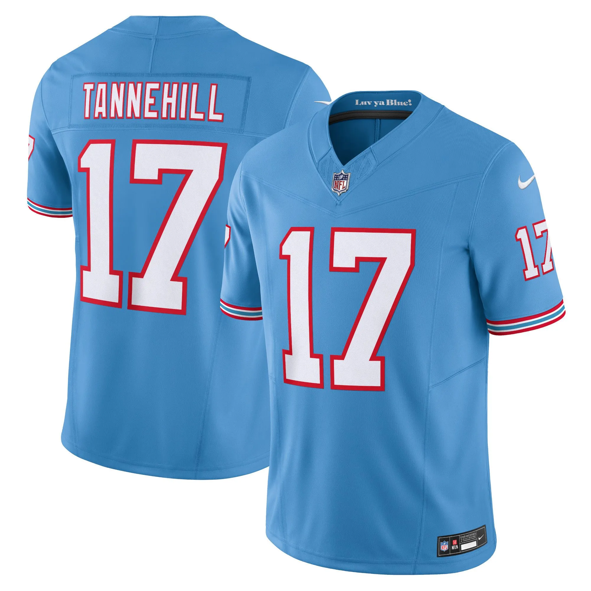 Ryan Tannehill Tennessee Titans  Vapor F.U.S.E. Limited Jersey - Light Blue