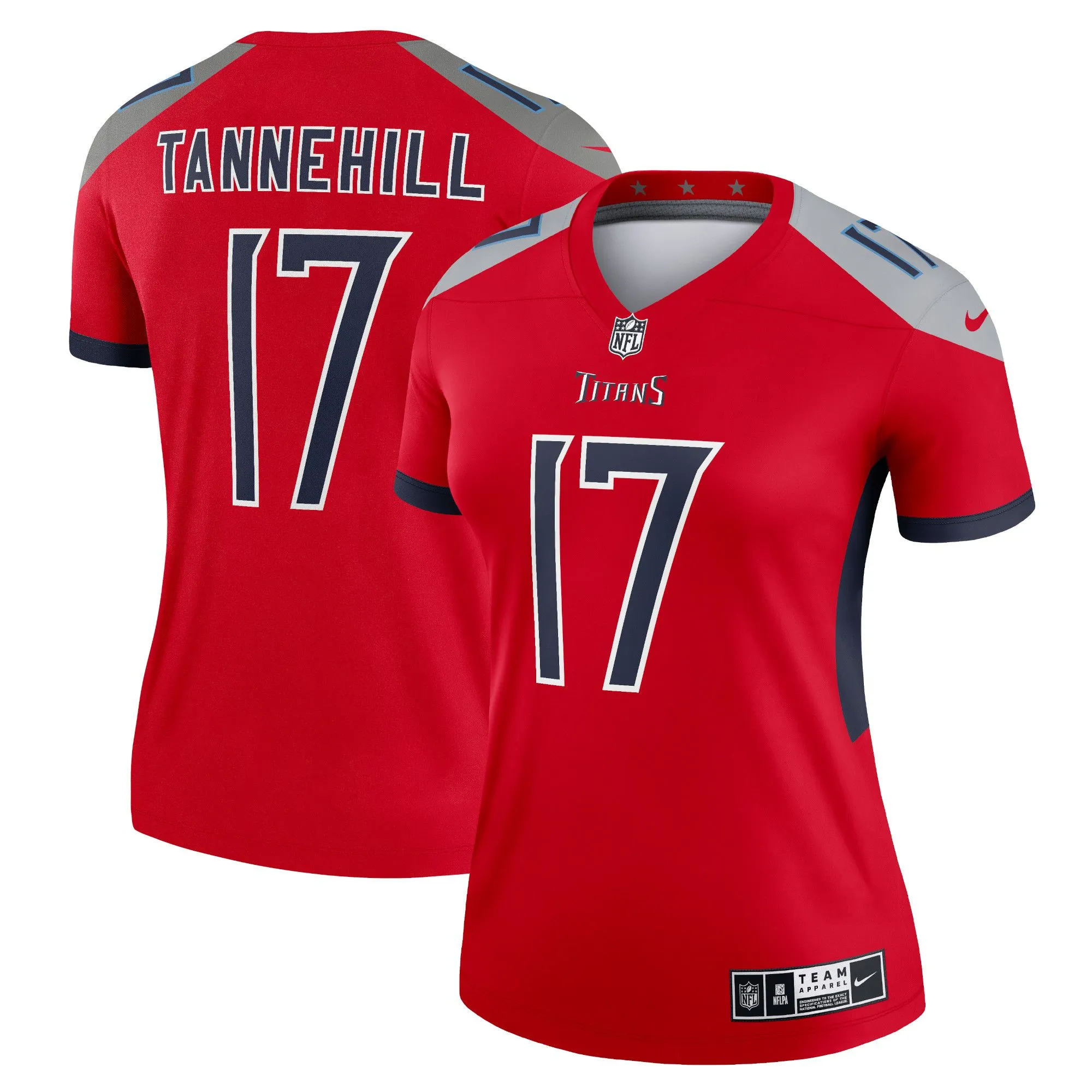 Ryan Tannehill Tennessee Titans  Women's Inverted Legend Jersey - Red