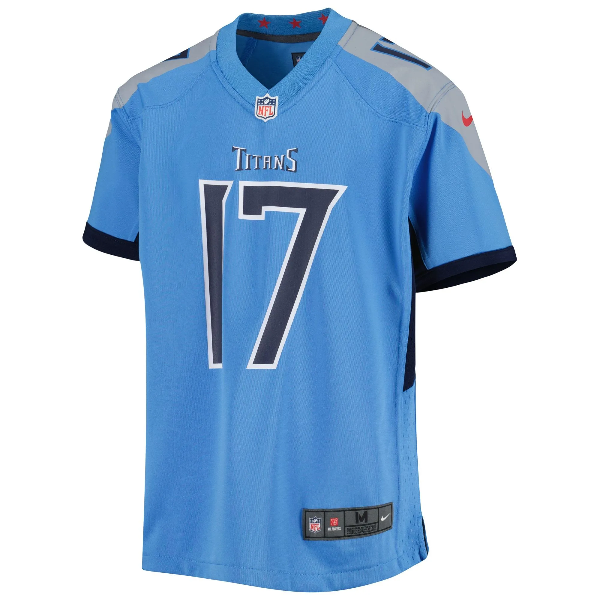 Ryan Tannehill Tennessee Titans  Youth Game Jersey - Light Blue