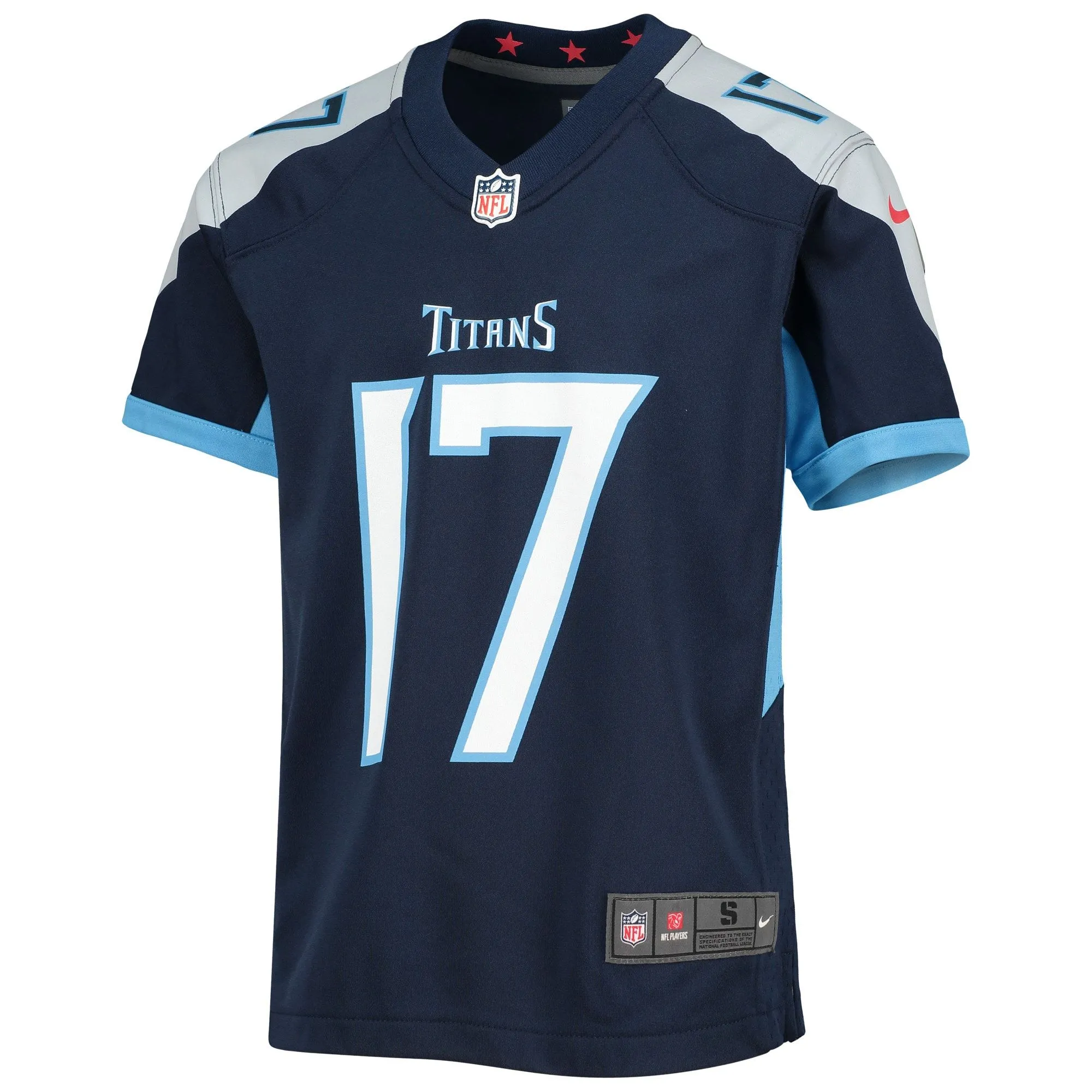 Ryan Tannehill Tennessee Titans  Youth Game Jersey - Navy