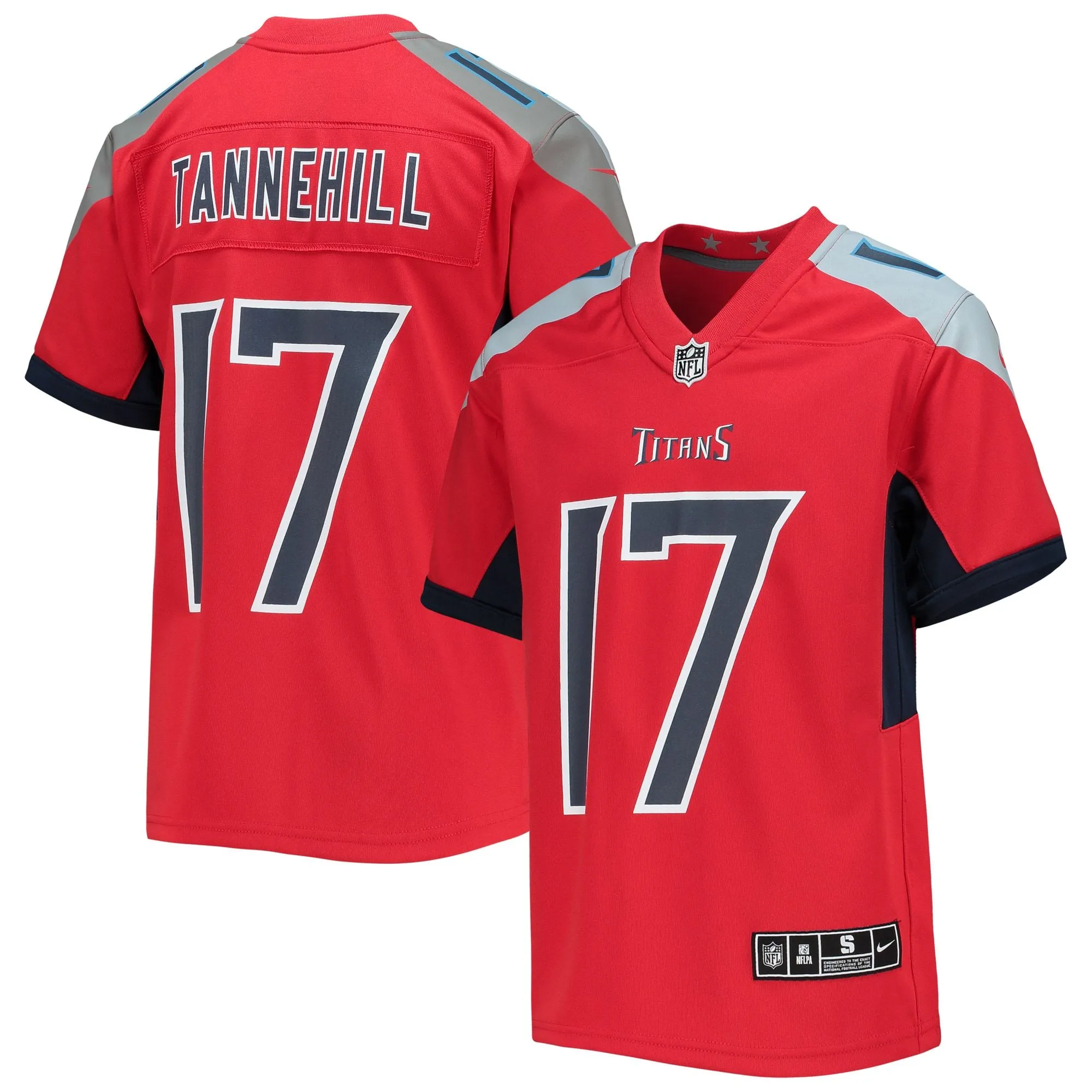 Ryan Tannehill Tennessee Titans  Youth Inverted Team Game Jersey - Red