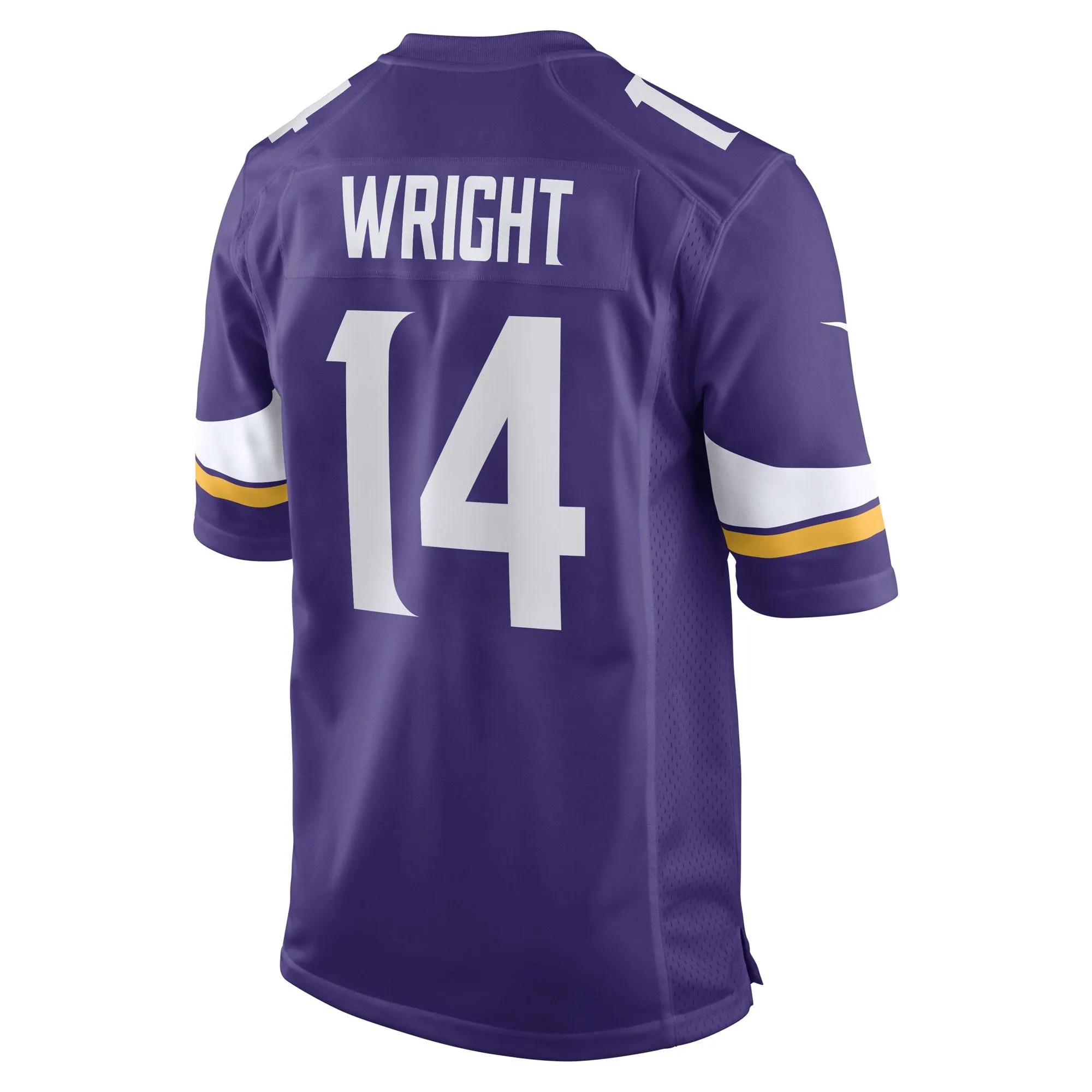 Ryan Wright Minnesota Vikings  Game Player Jersey - Purple