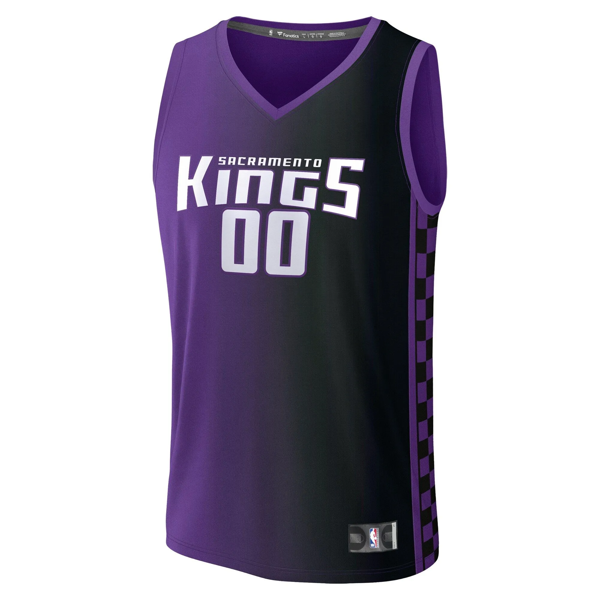 Sacramento Kings Fanatics Branded Youth Custom Fast Break Jersey - Purple - Statement Edition