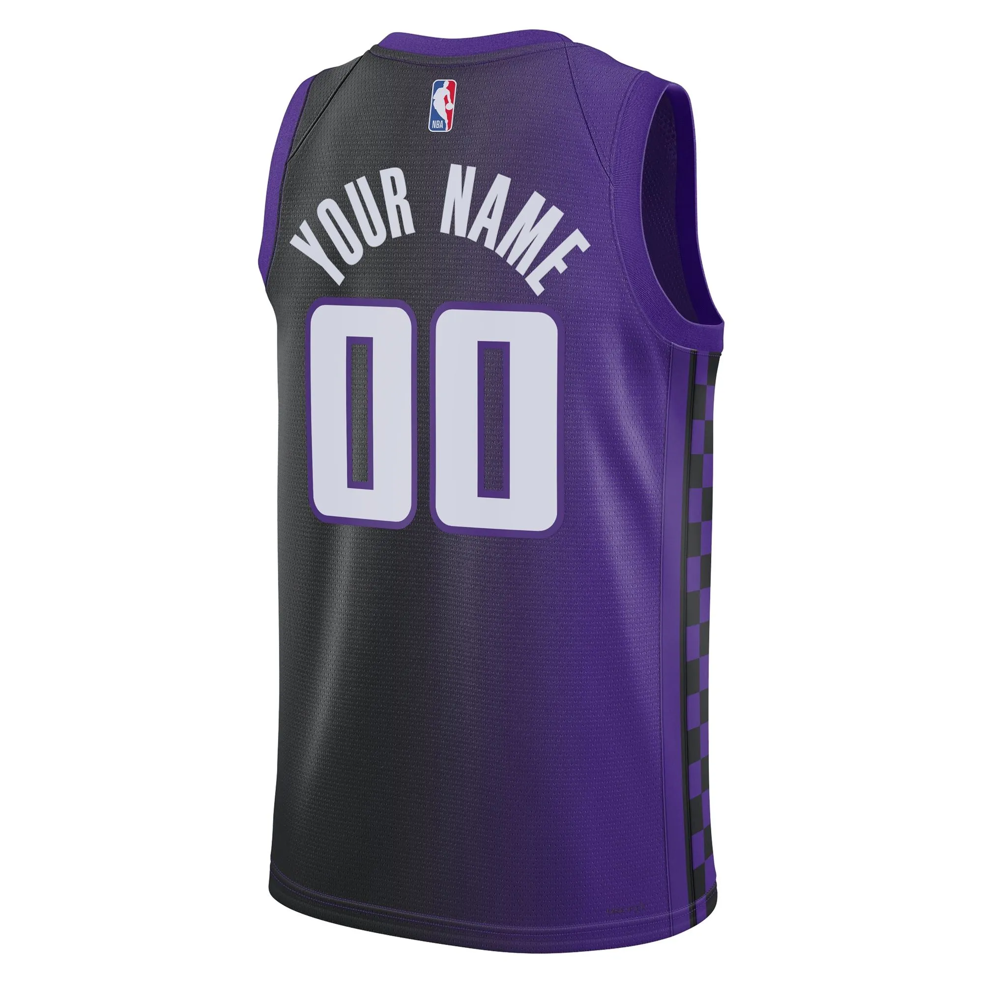 Sacramento Kings Jordan Brand Unisex Swingman Custom Jersey - Statement Edition - Purple