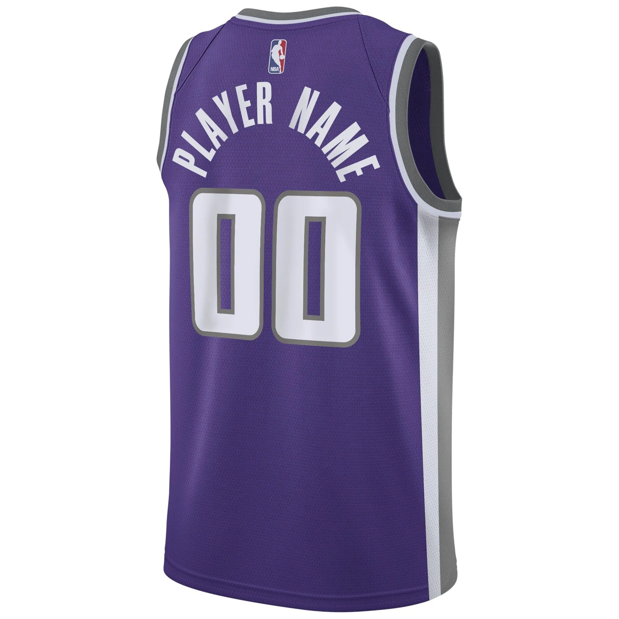 Sacramento Kings  Swingman Custom Jersey Purple - Icon Edition