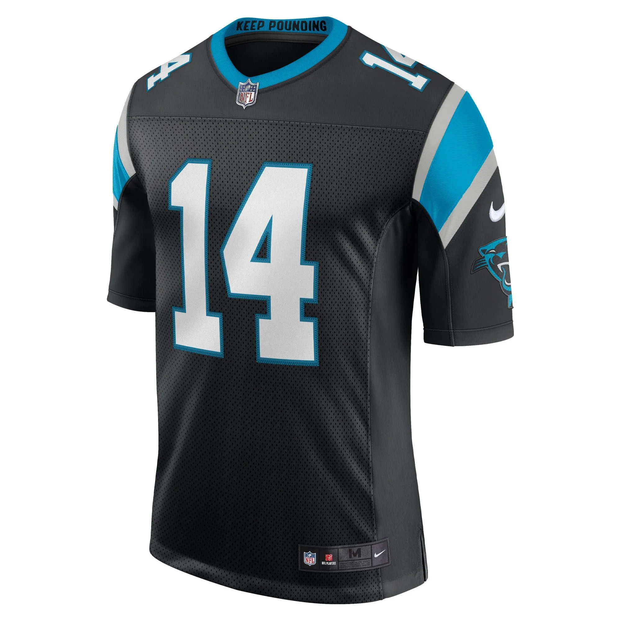 Sam Darnold Carolina Panthers  Vapor Limited Jersey - Black