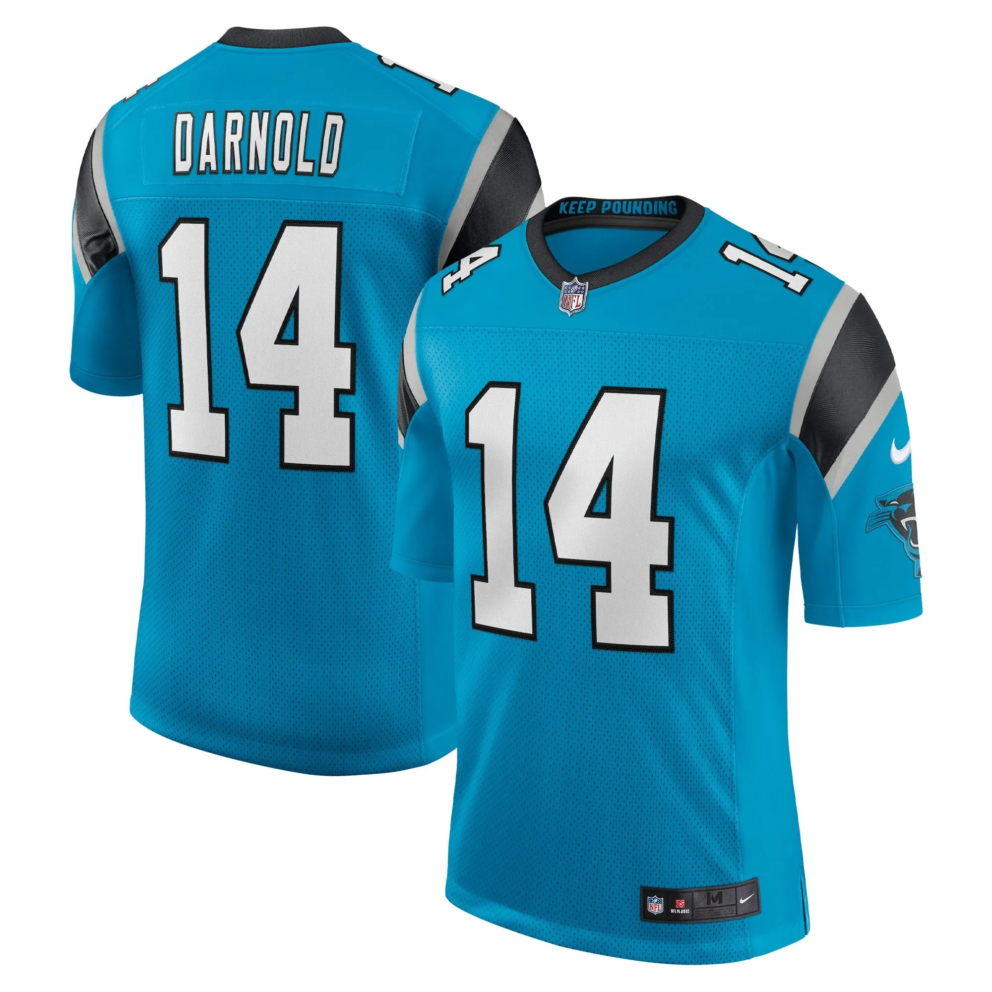 Sam Darnold Carolina Panthers  Vapor Limited Jersey - Blue