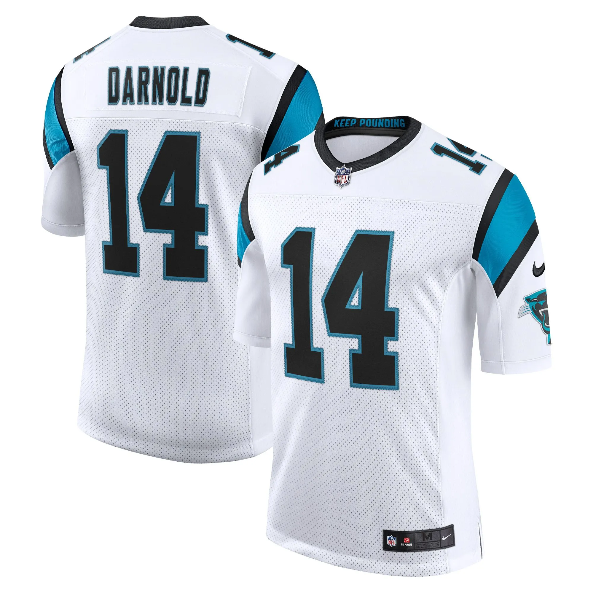 Sam Darnold Carolina Panthers  Vapor Limited Jersey - White