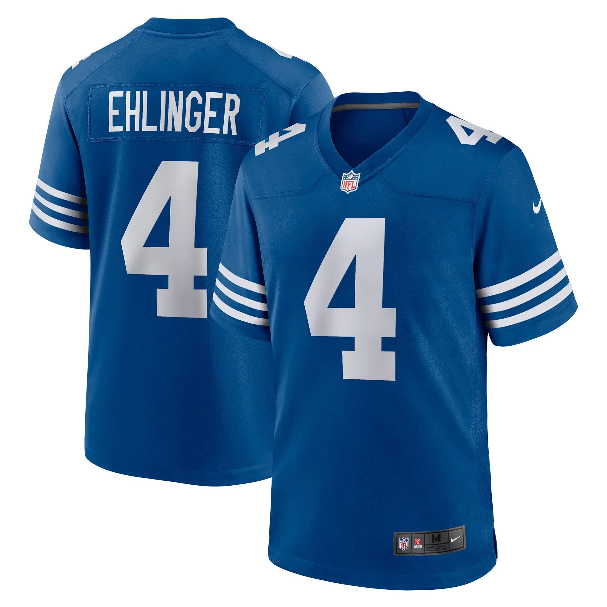 Sam Ehlinger Indianapolis Colts  Game Player Jersey - Blue