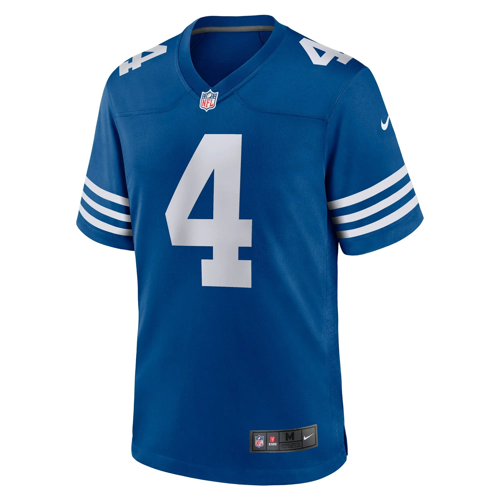 Sam Ehlinger Indianapolis Colts  Game Player Jersey - Blue