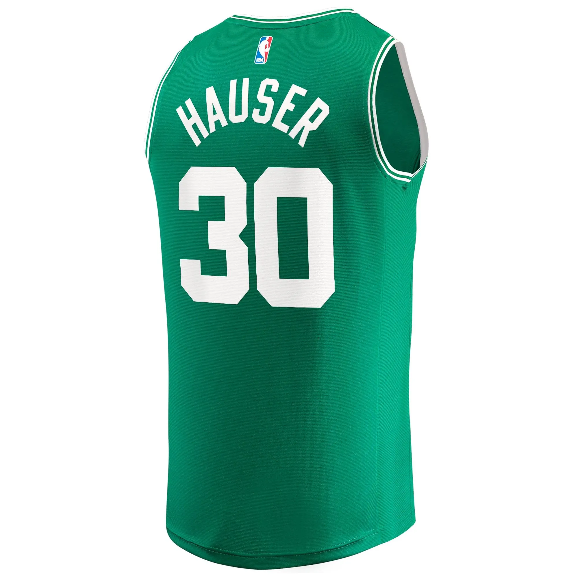 Sam Hauser Boston Celtics Fanatics Branded Fast Break Replica Jersey - Icon Edition - Kelly Green