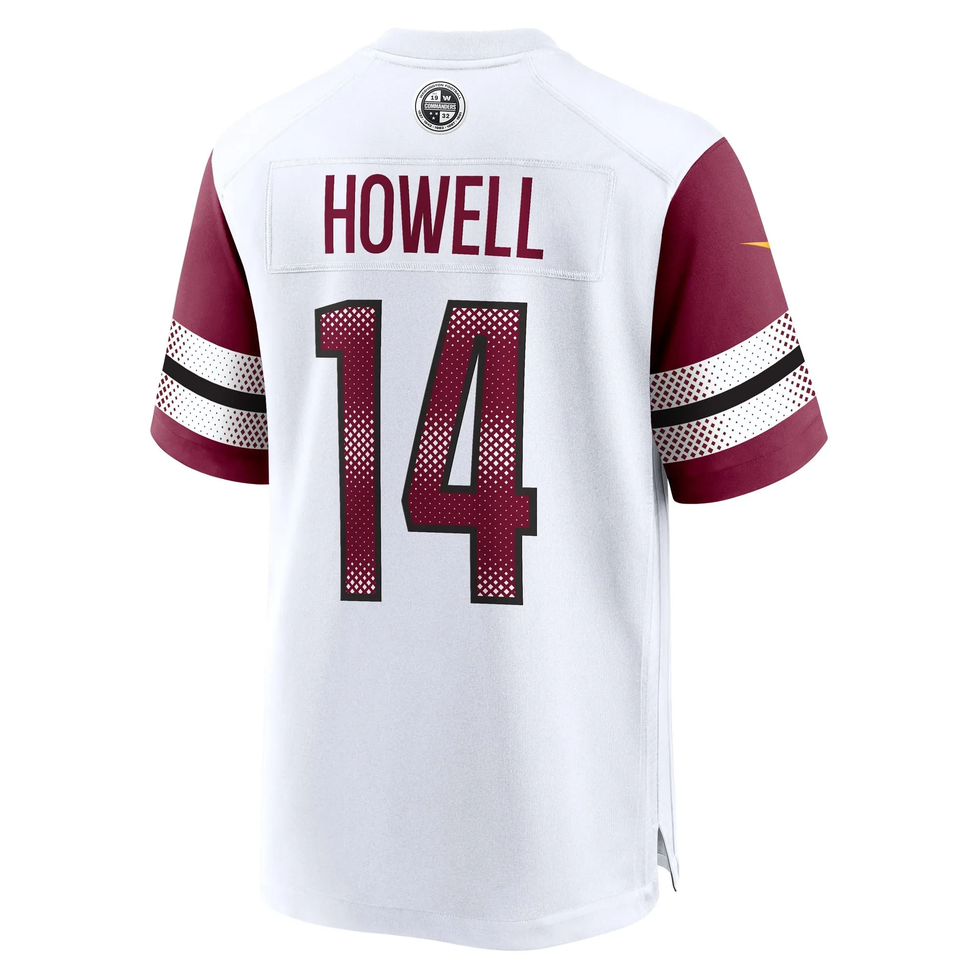 Sam Howell Washington Commanders  Team Game Jersey -  White