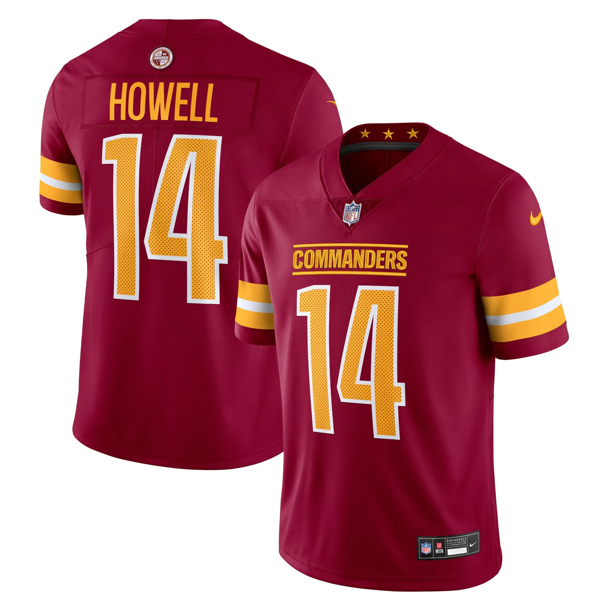 Sam Howell Washington Commanders   Vapor Untouchable Limited Jersey - Burgundy