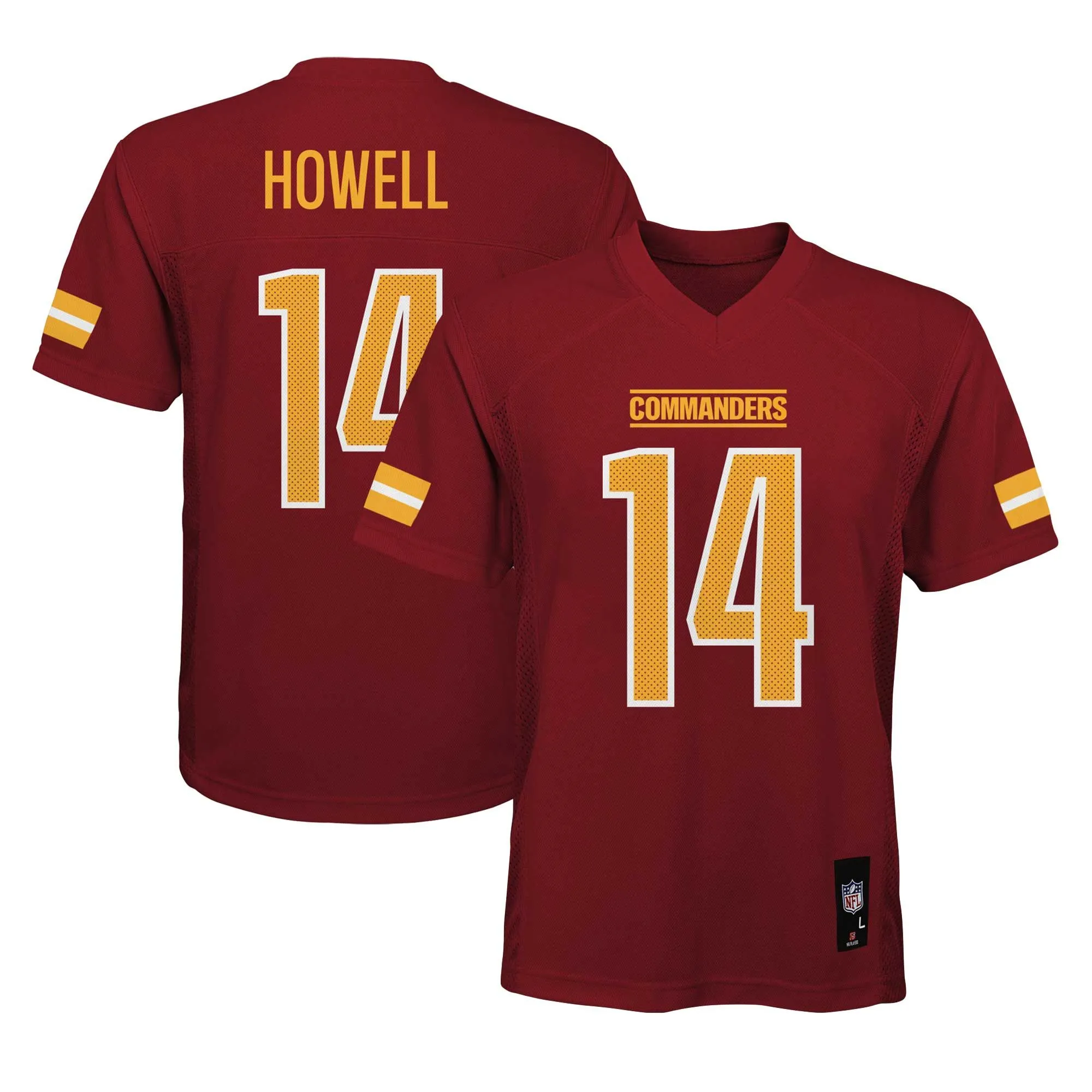 Sam Howell Washington Commanders Youth Replica Player Jersey - Burgundy