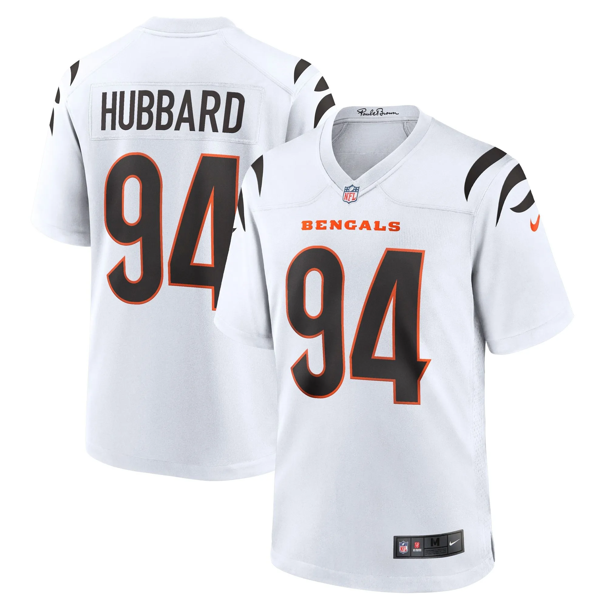 Sam Hubbard Cincinnati Bengals   Game Jersey - White