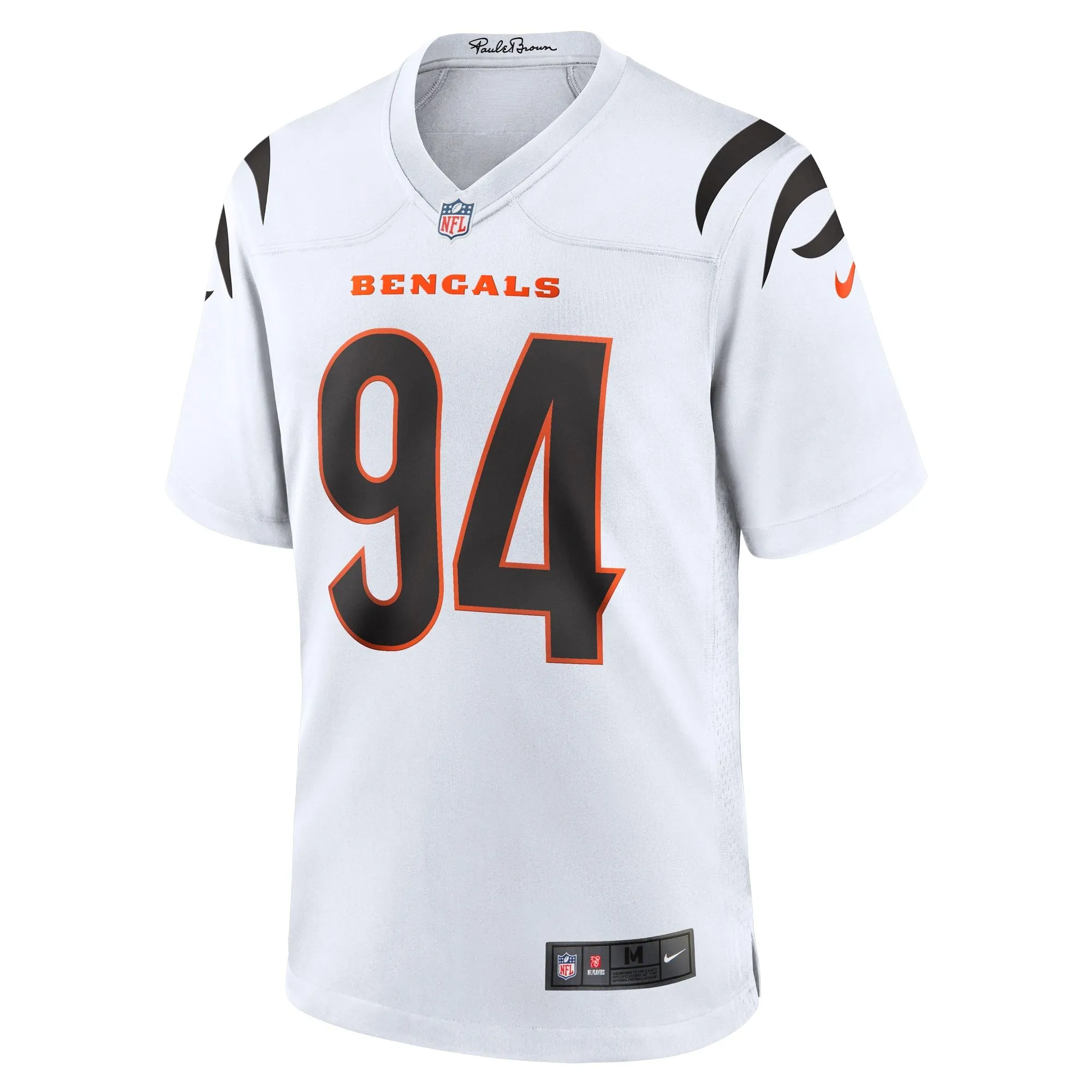 Sam Hubbard Cincinnati Bengals   Game Jersey - White