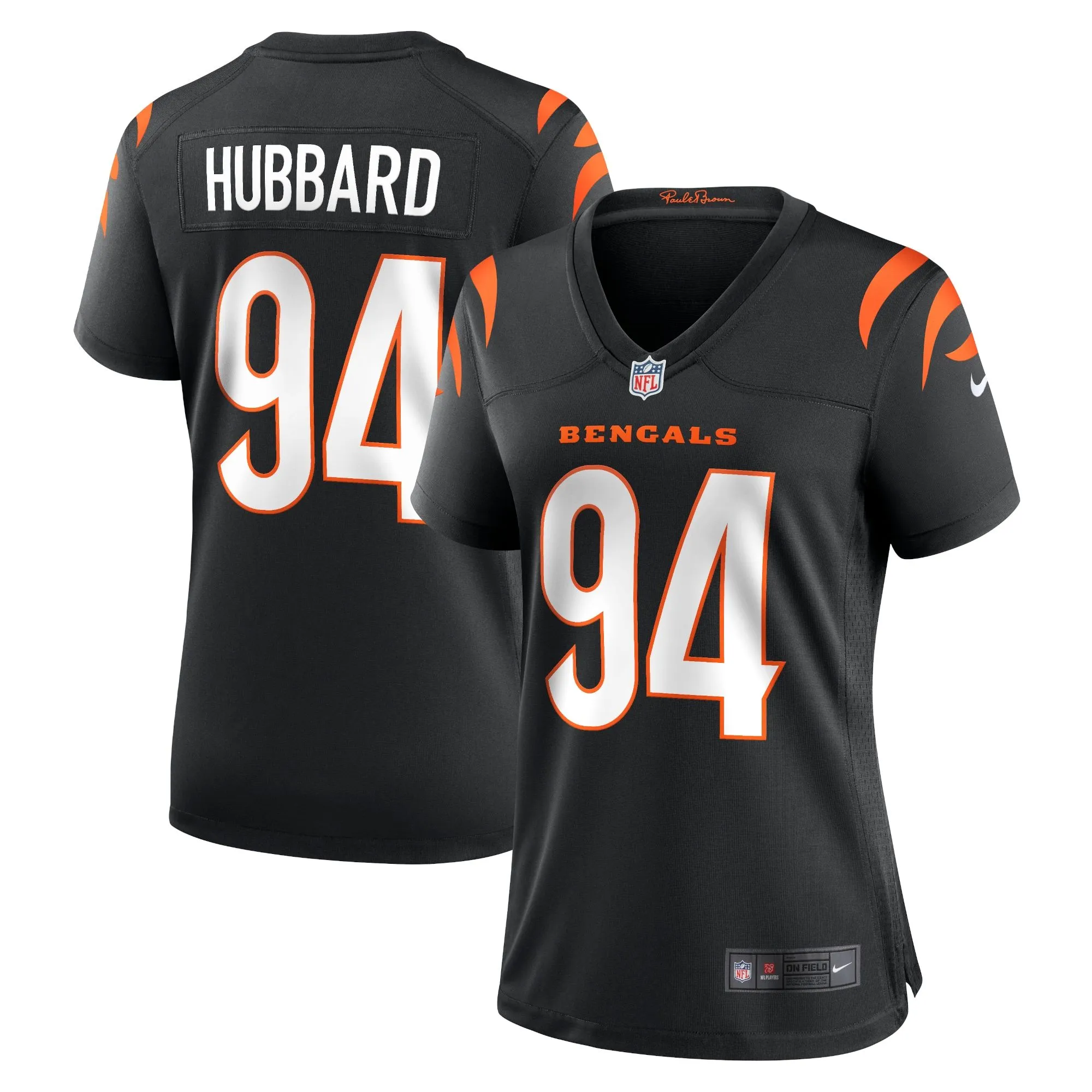 Sam Hubbard Cincinnati Bengals Women's  Player Game Jersey - Black