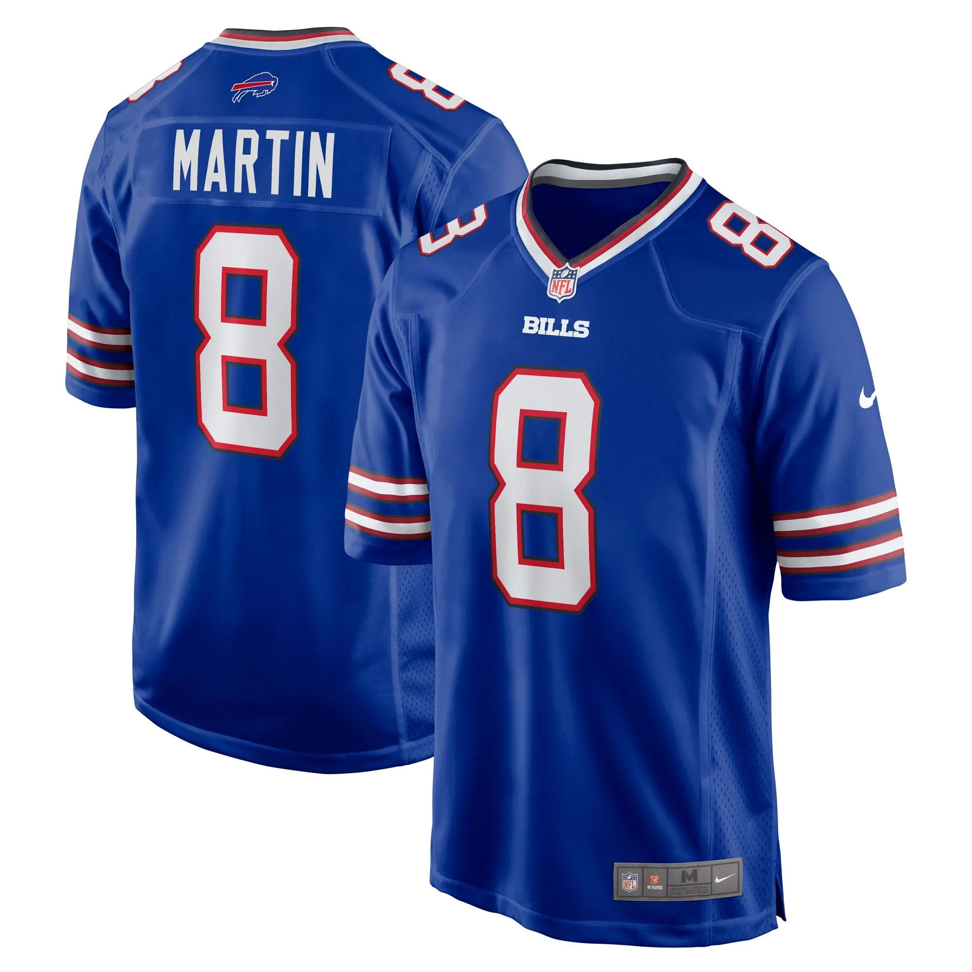 Sam Martin Buffalo Bills  Game Player Jersey - Royal