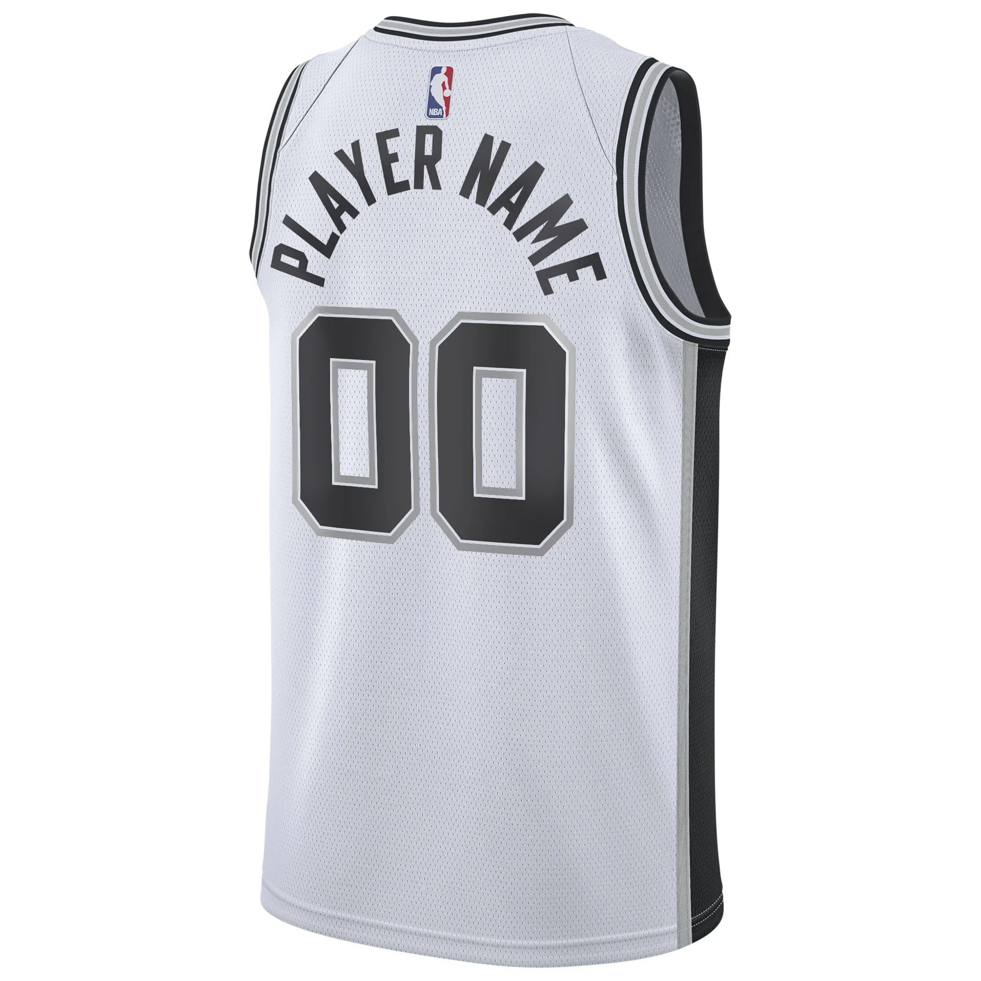 San Antonio Spurs  2020/21 Swingman Custom Jersey - Association Edition - White