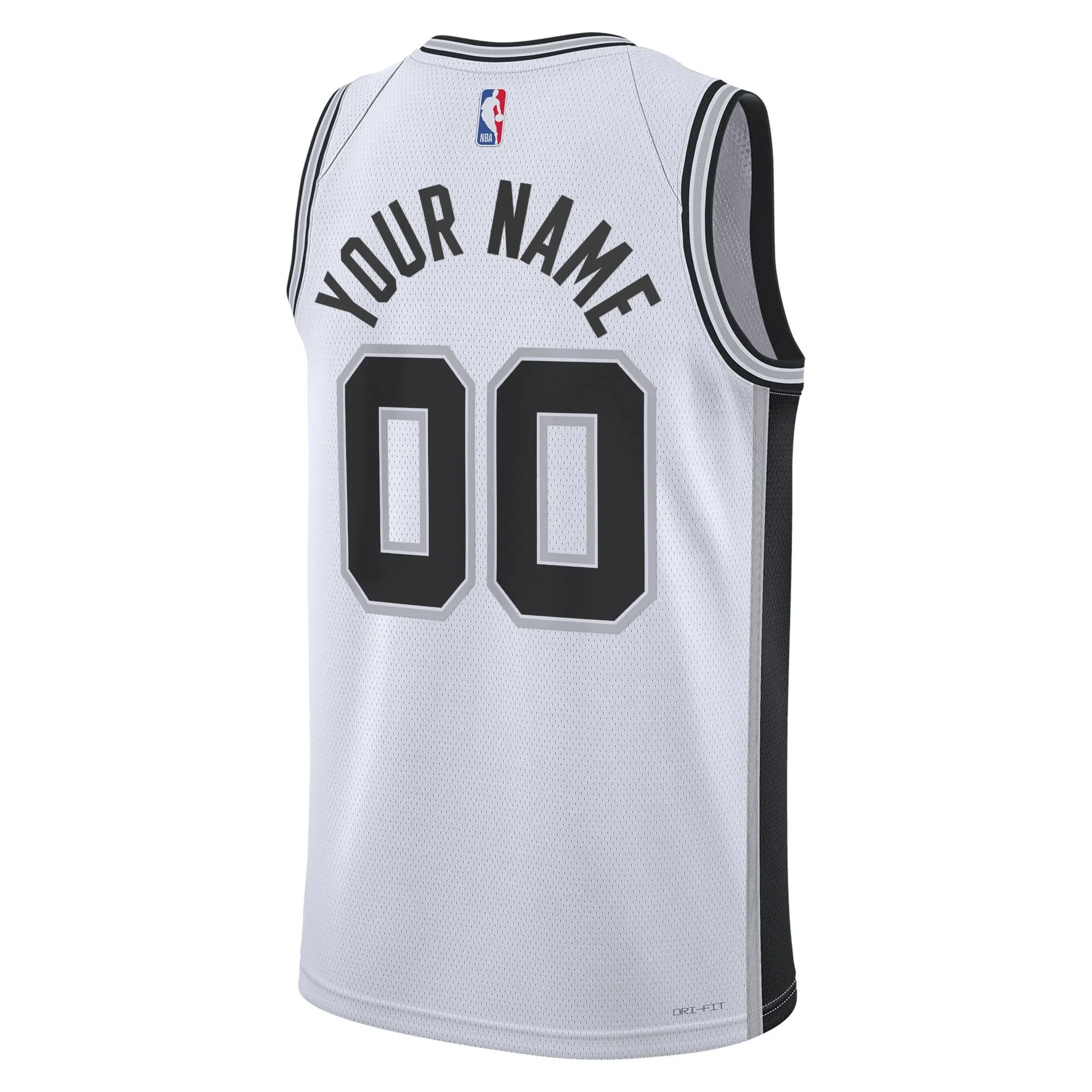 San Antonio Spurs  Unisex Swingman Custom Jersey White - Association Edition