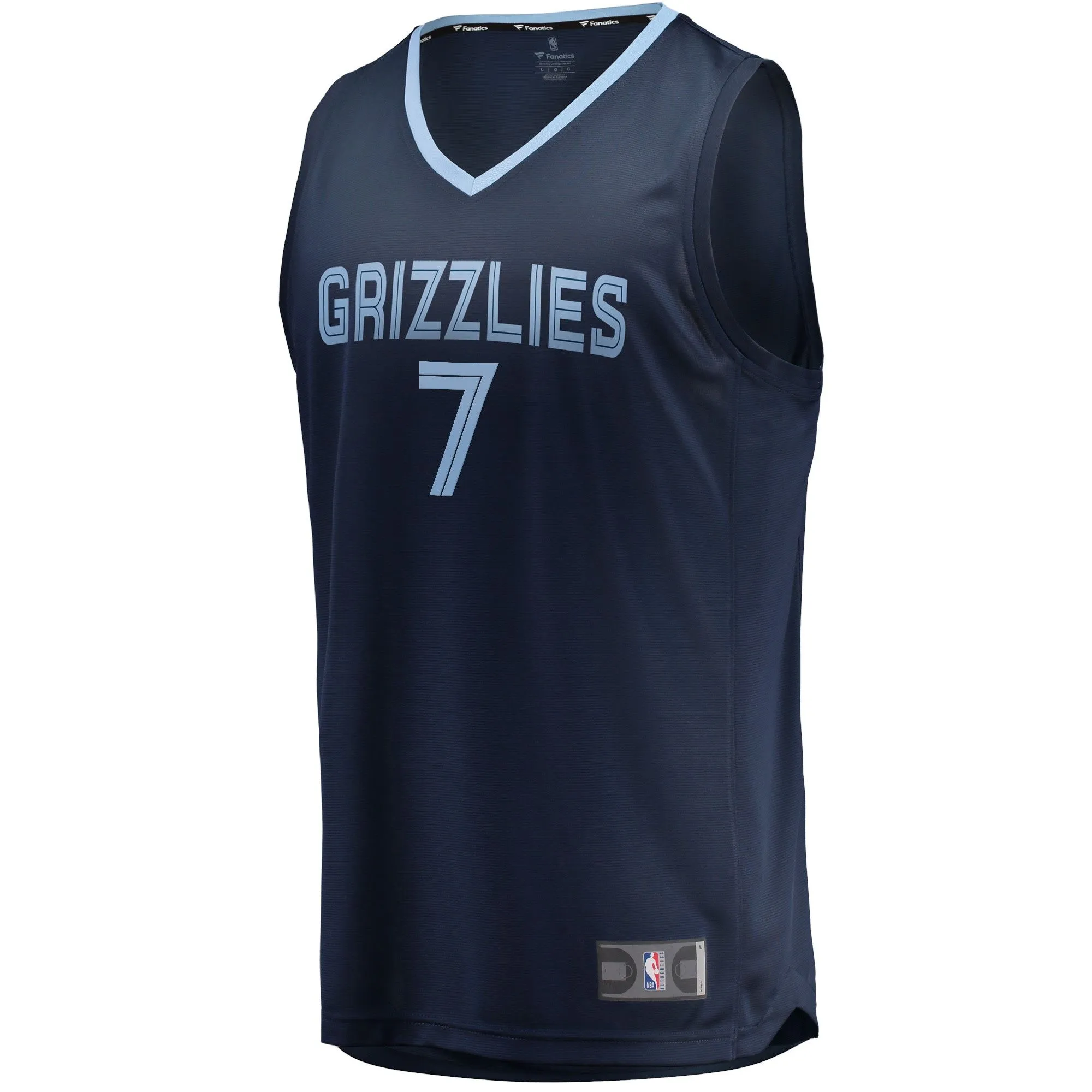 Santi Aldama Memphis Grizzlies Fanatics Branded Fast Break Replica Jersey - Icon Edition - Navy