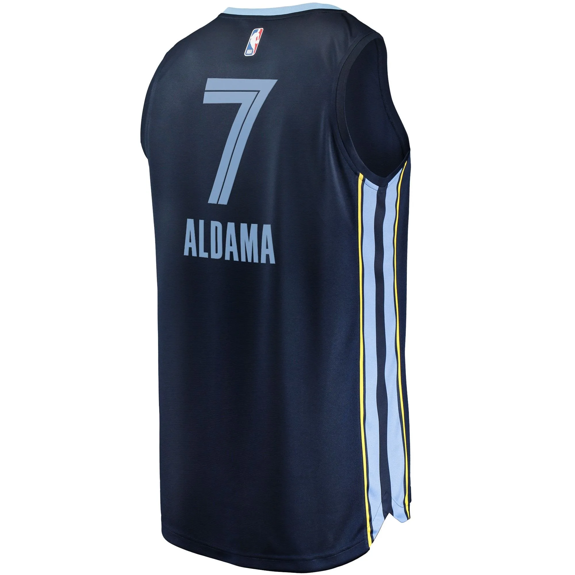 Santi Aldama Memphis Grizzlies Fanatics Branded Fast Break Replica Jersey - Icon Edition - Navy