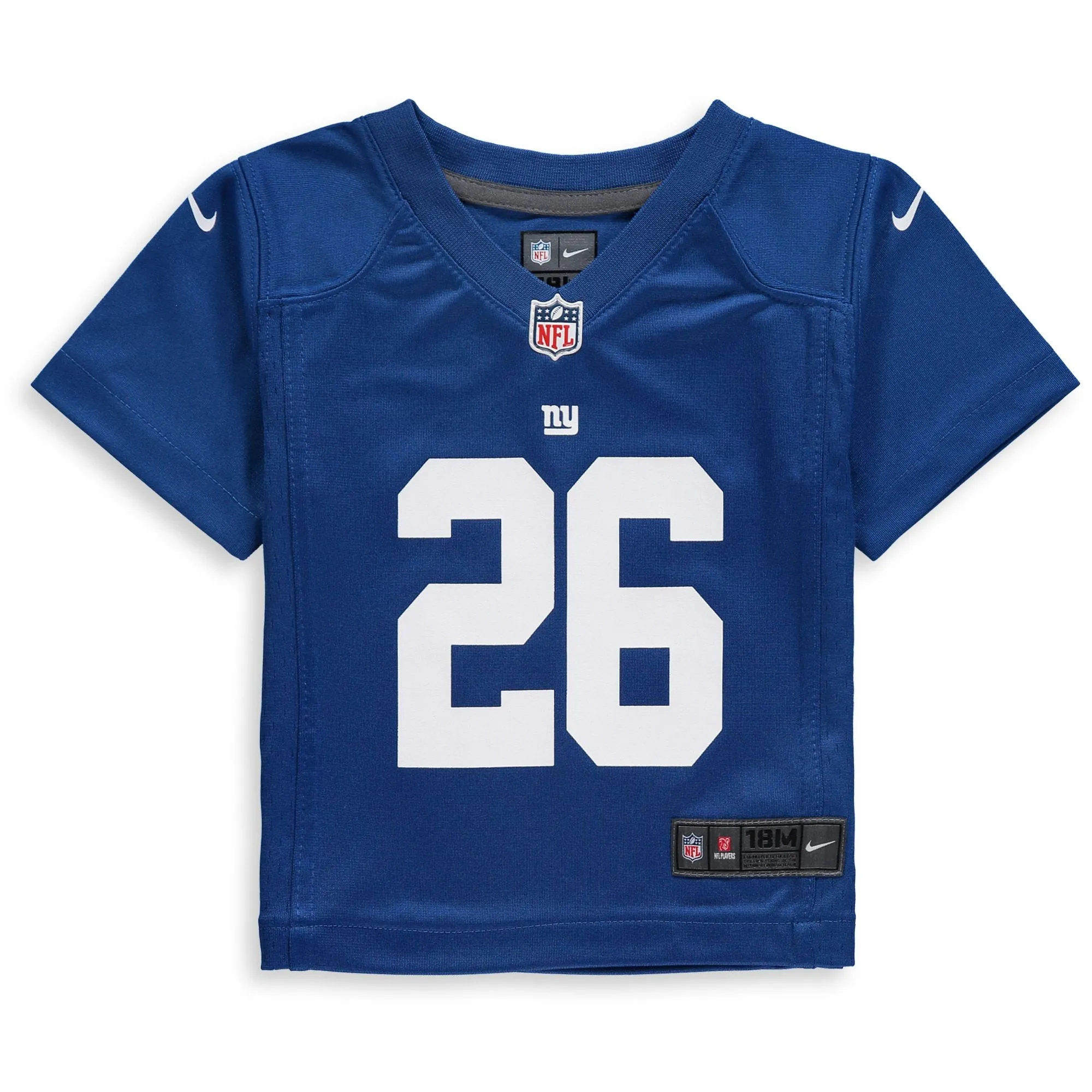 Saquon Barkley New York Giants  Infant Game Jersey - Royal