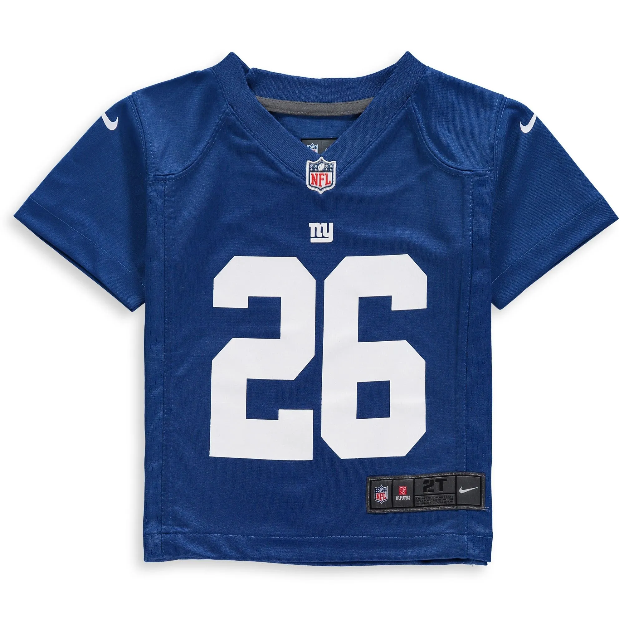 Saquon Barkley New York Giants  Toddler Game Jersey - Royal