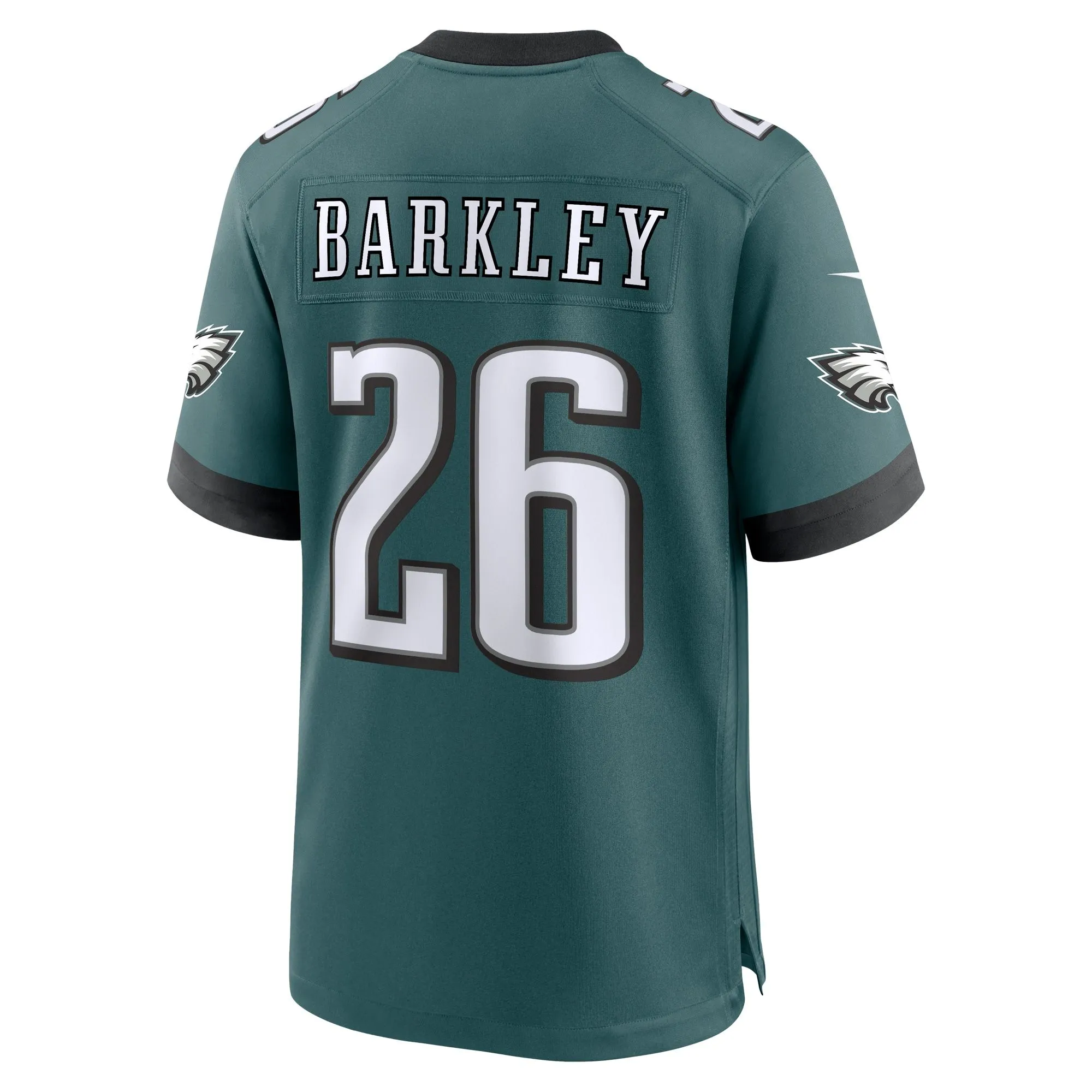 Saquon Barkley Philadelphia Eagles  Game Player Jersey - Midnight Green